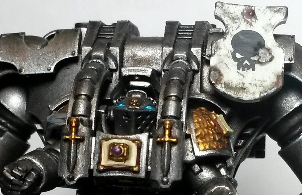 Dreadknight, Grey Knights, Magnetised, Weathered