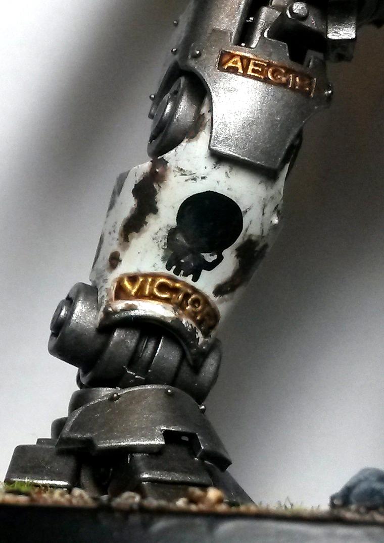 Dreadknight, Grey Knights, Magnetised, Weathered