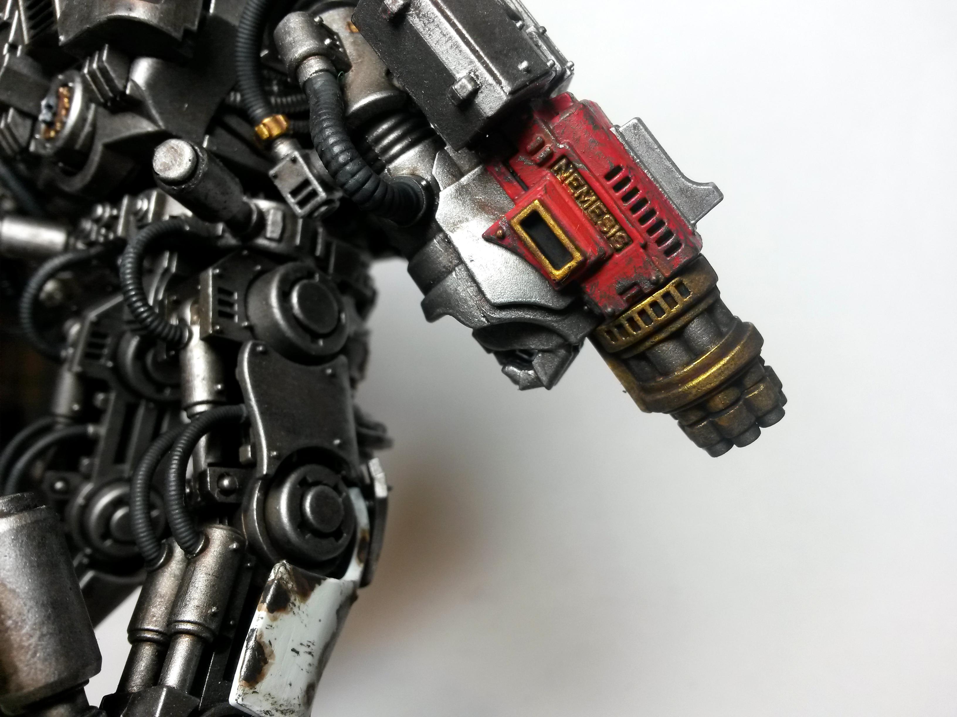 Dreadknight, Grey Knights, Magnetised, Weathered