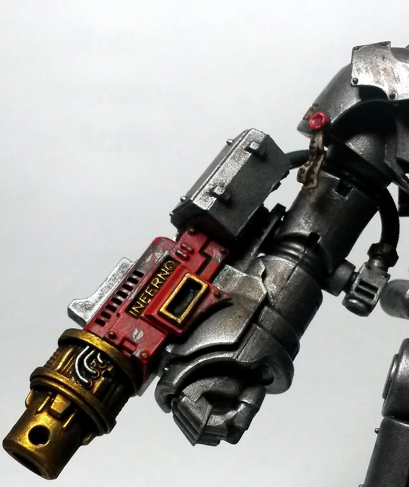 Dreadknight, Grey Knights, Magnetised, Weathered