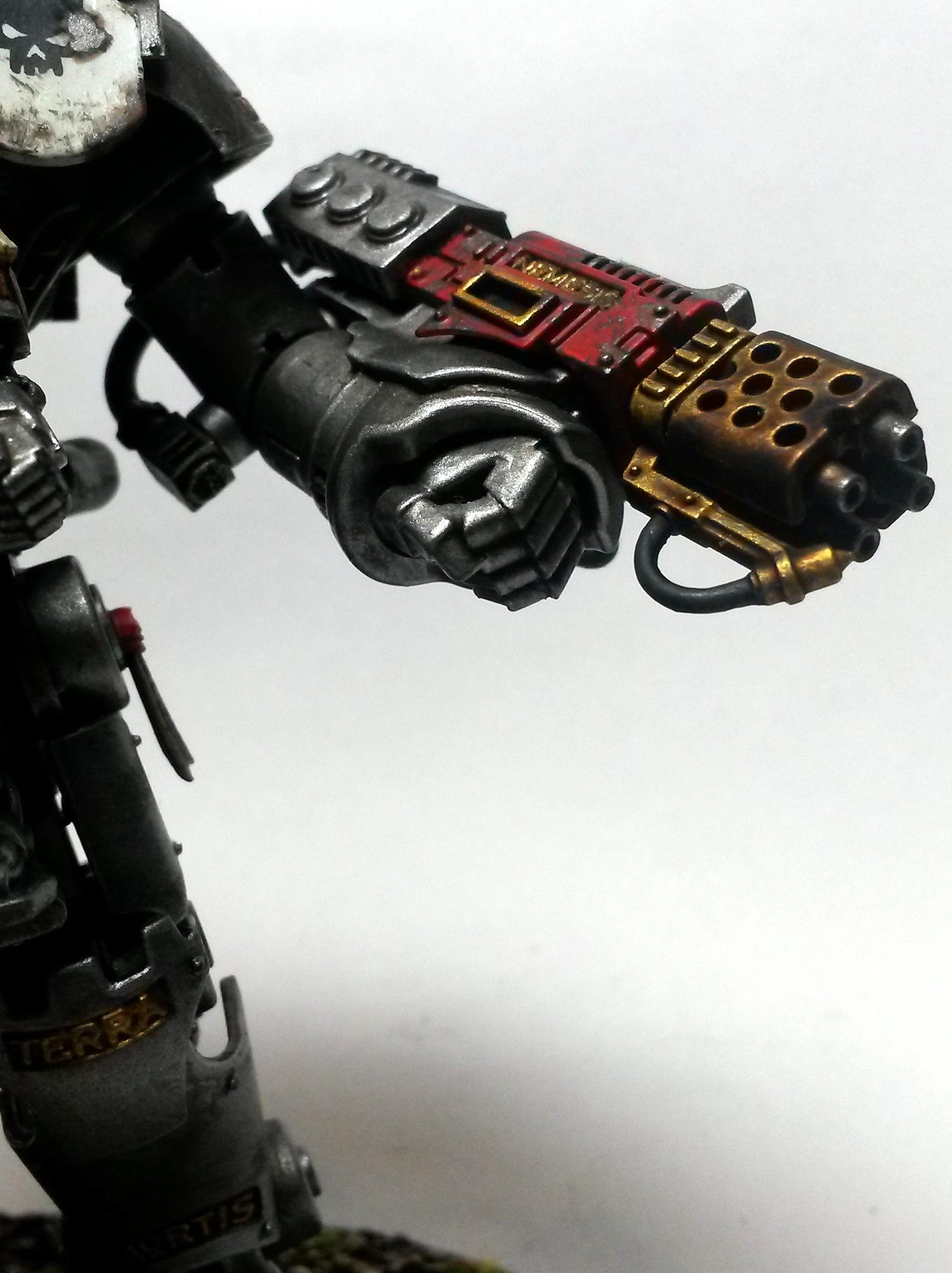 Dreadknight, Grey Knights, Magnetised, Weathered