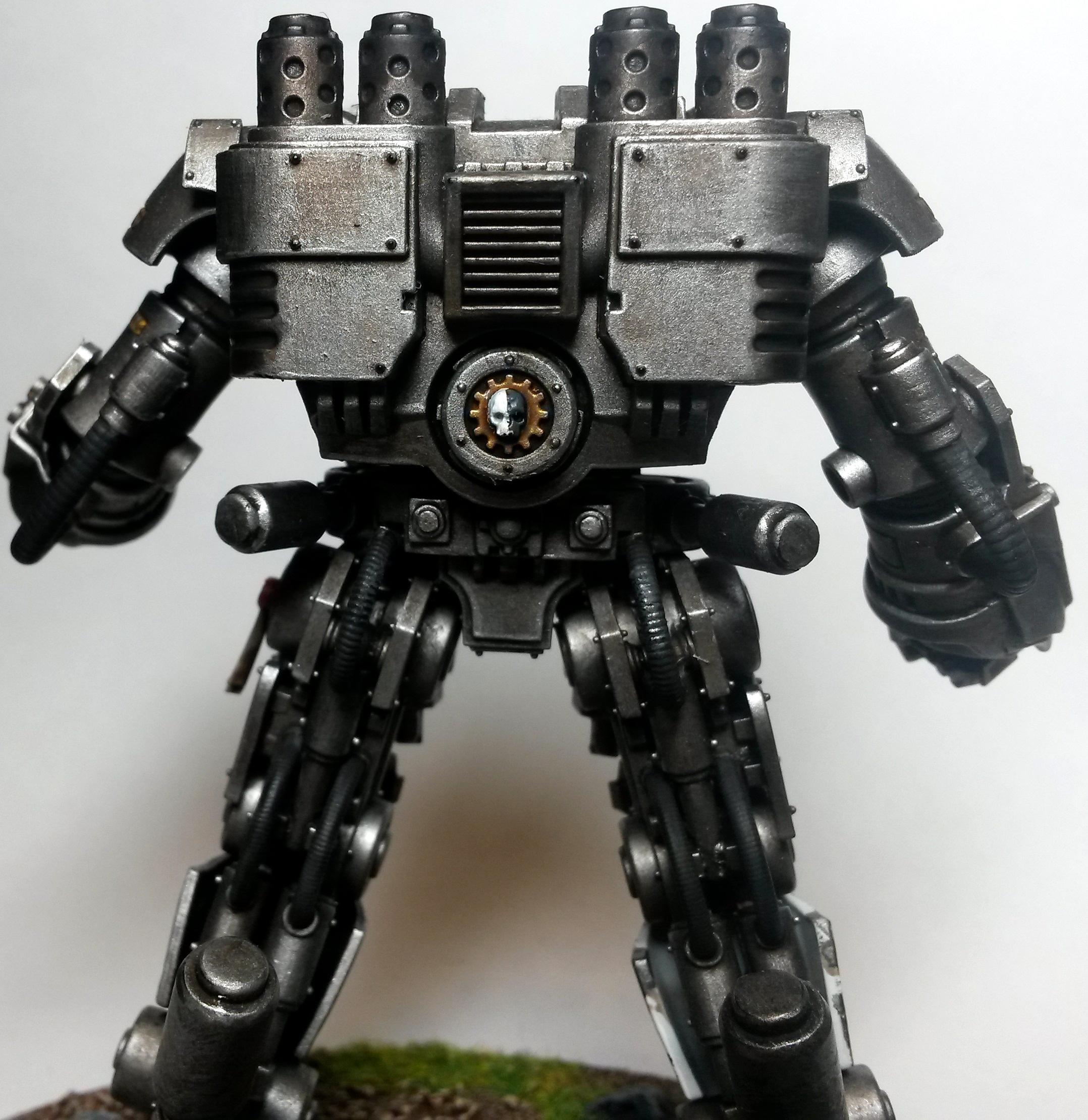 Dreadknight, Grey Knights, Magnetised, Weathered