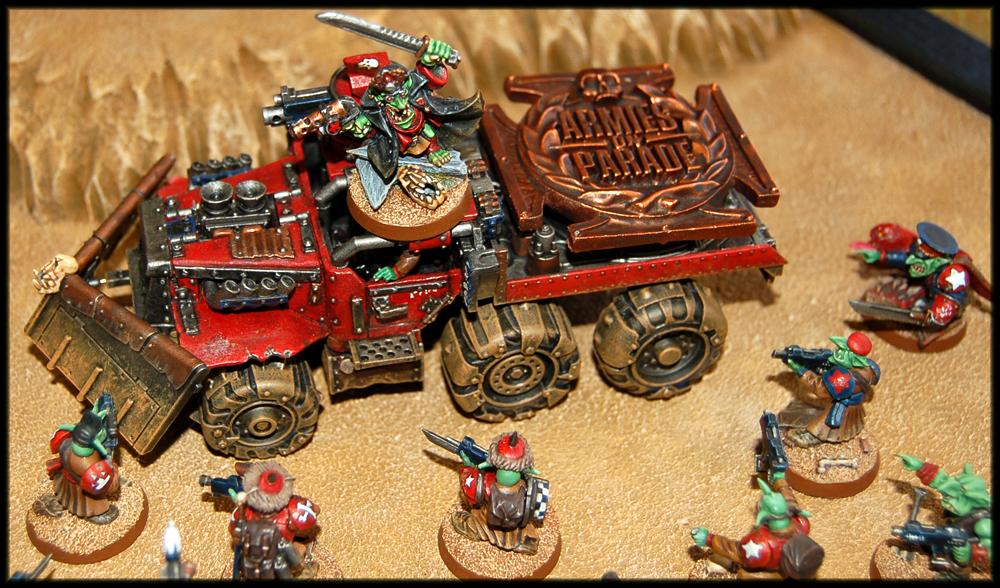 Commissar, Goblins, Gorkamorka, Gretchin, Grots, Orks, Rebel Grotz, Trukk