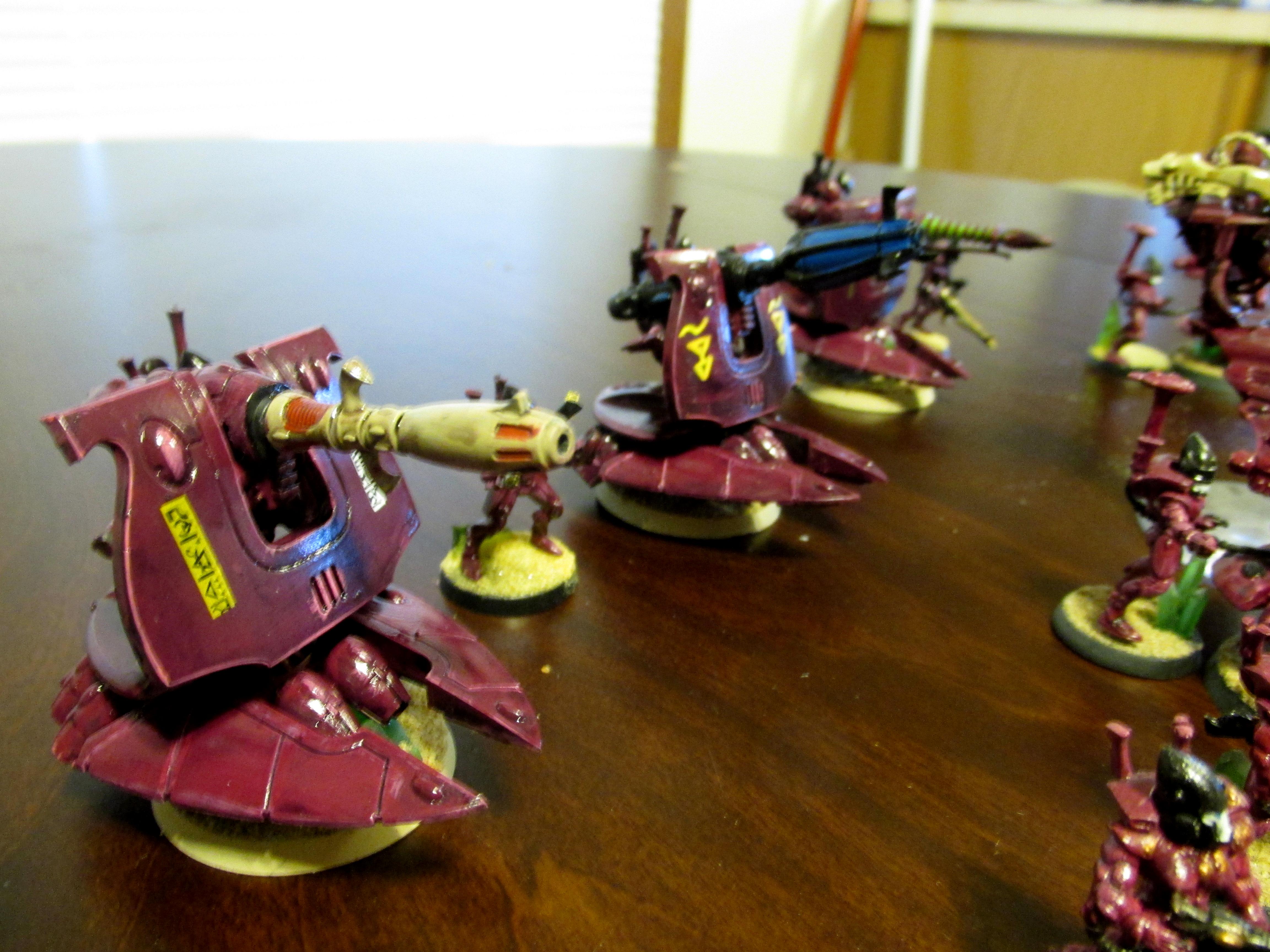 Altansar, Craftworld, Eldar, Vauls Wrath Support Batteries