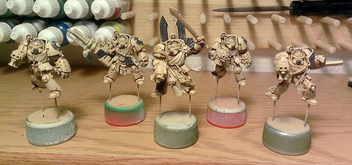 Dark Angels, Deathwing, Painting, Work In Progress
