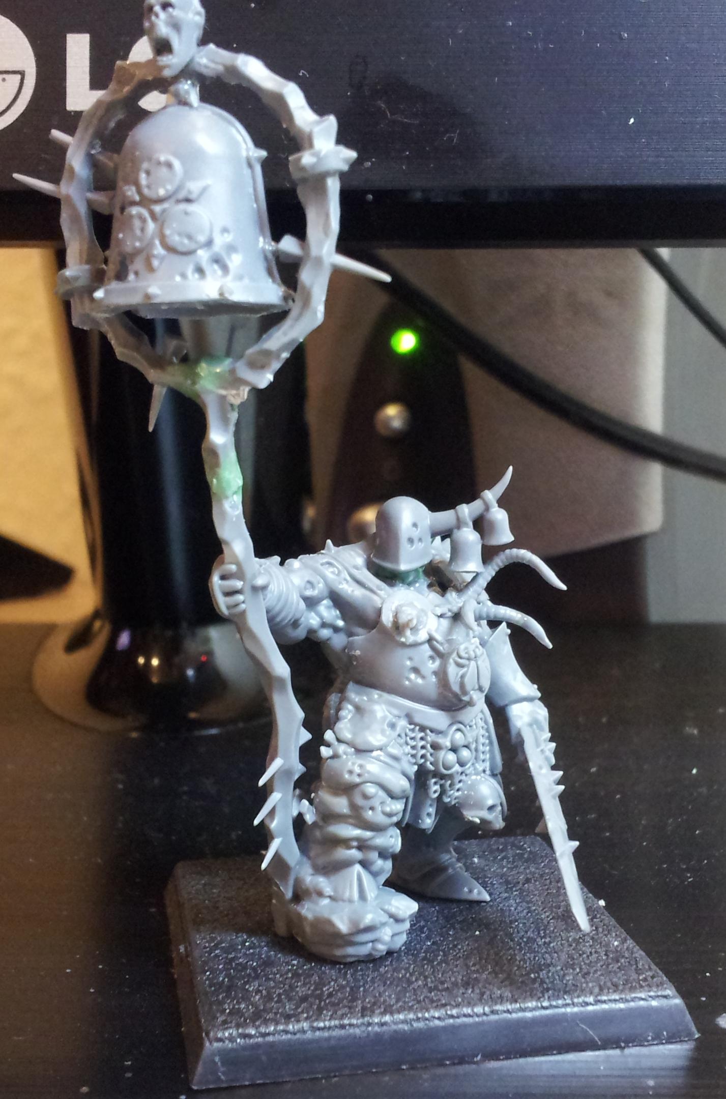 Blight Kings, Chaos Warrior, Nurgle, Putrid Blight Kings, Warriors Of Chaos, Work In Progress