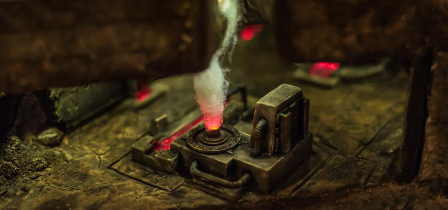 Battle, Board, Fortress, Space, Temple, Terrain, Wolves, Work In Progress