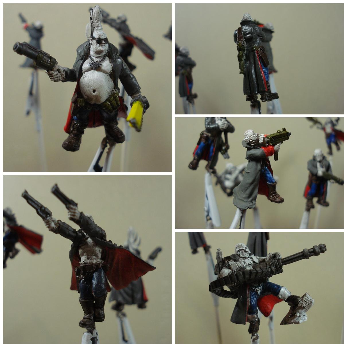 Delaque, Necromunda, Delaque Gang - Basecoat WIP