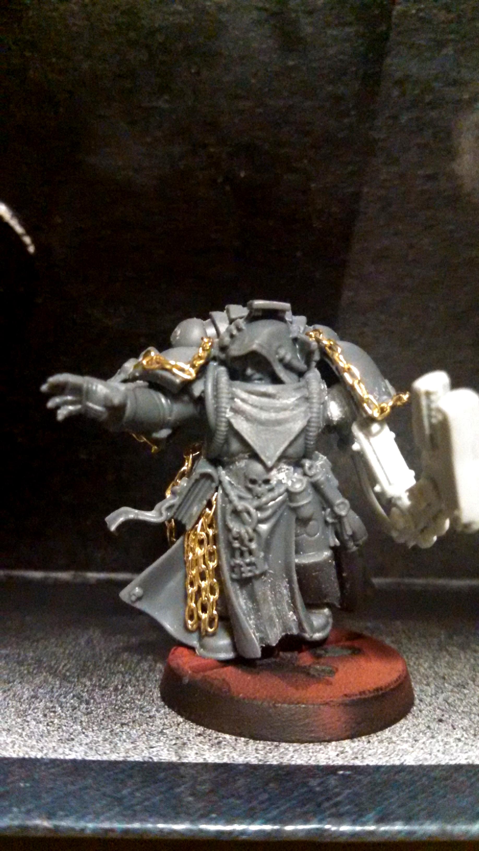 Iron Hands, WIP Techmarine Iron hands 1