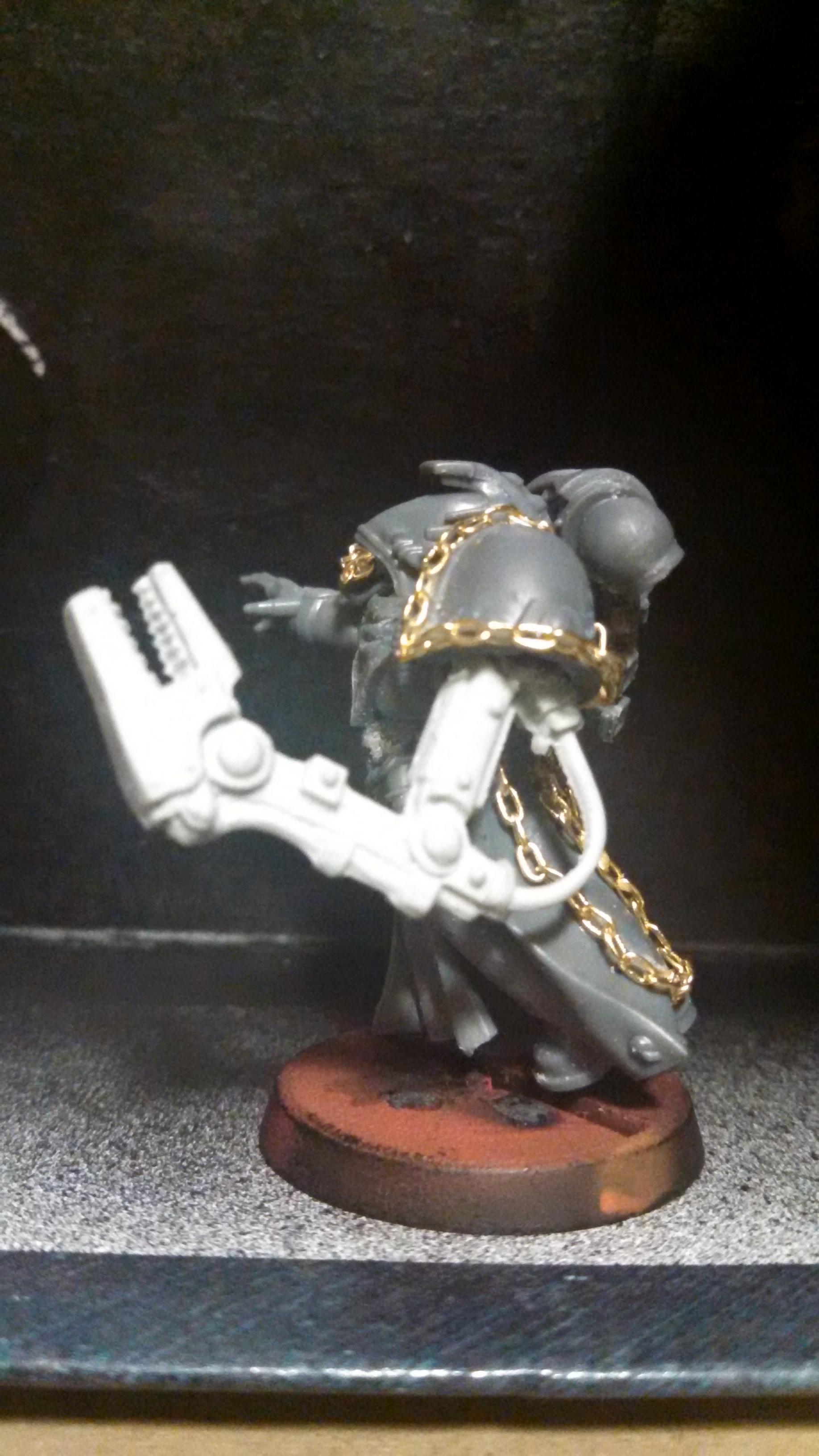 Iron Hands, WIP Techmarine Iron hands 2