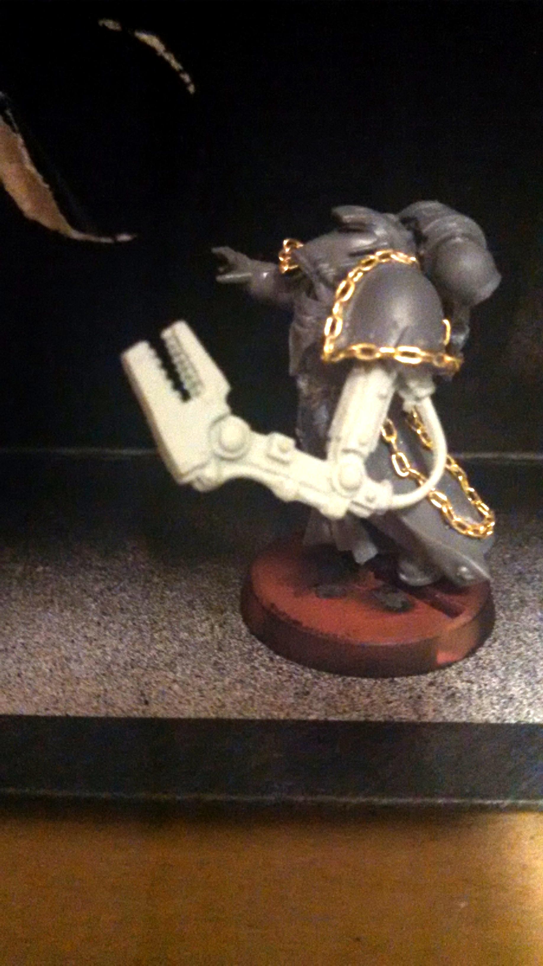 Iron Hands, WIP Techmarine Iron hands 5