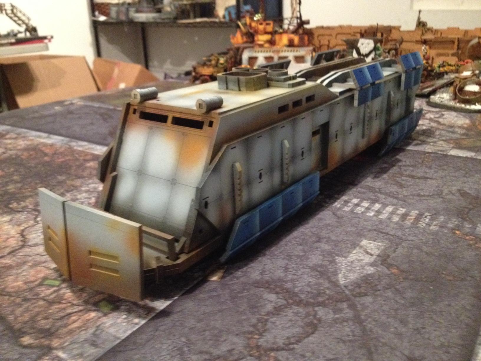Armored Train, Mdf, Sharkmounted Lasers