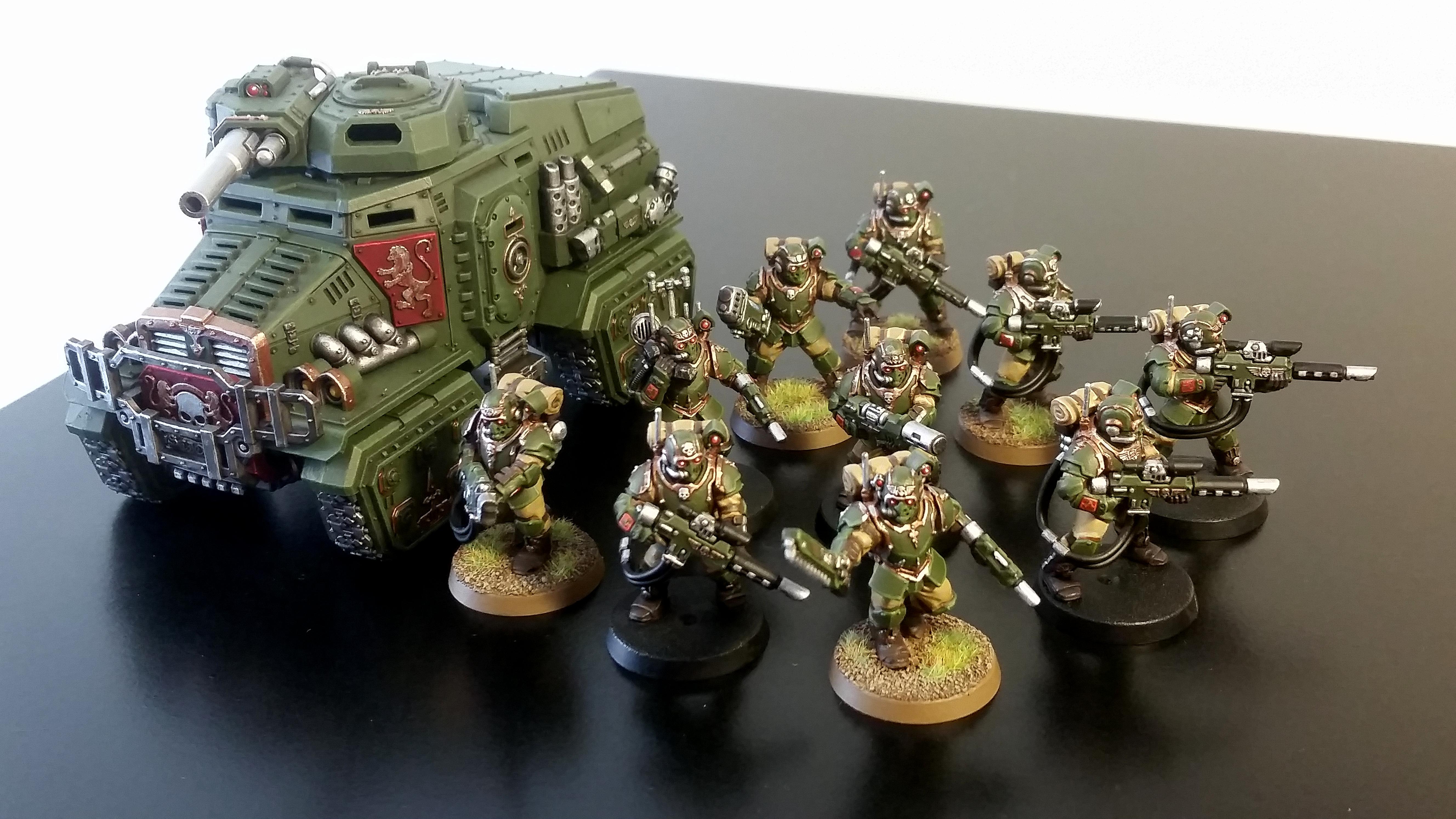 Astra Militarum, Imperial Guard, Kasrkin, Militarum Tempestus, Scions