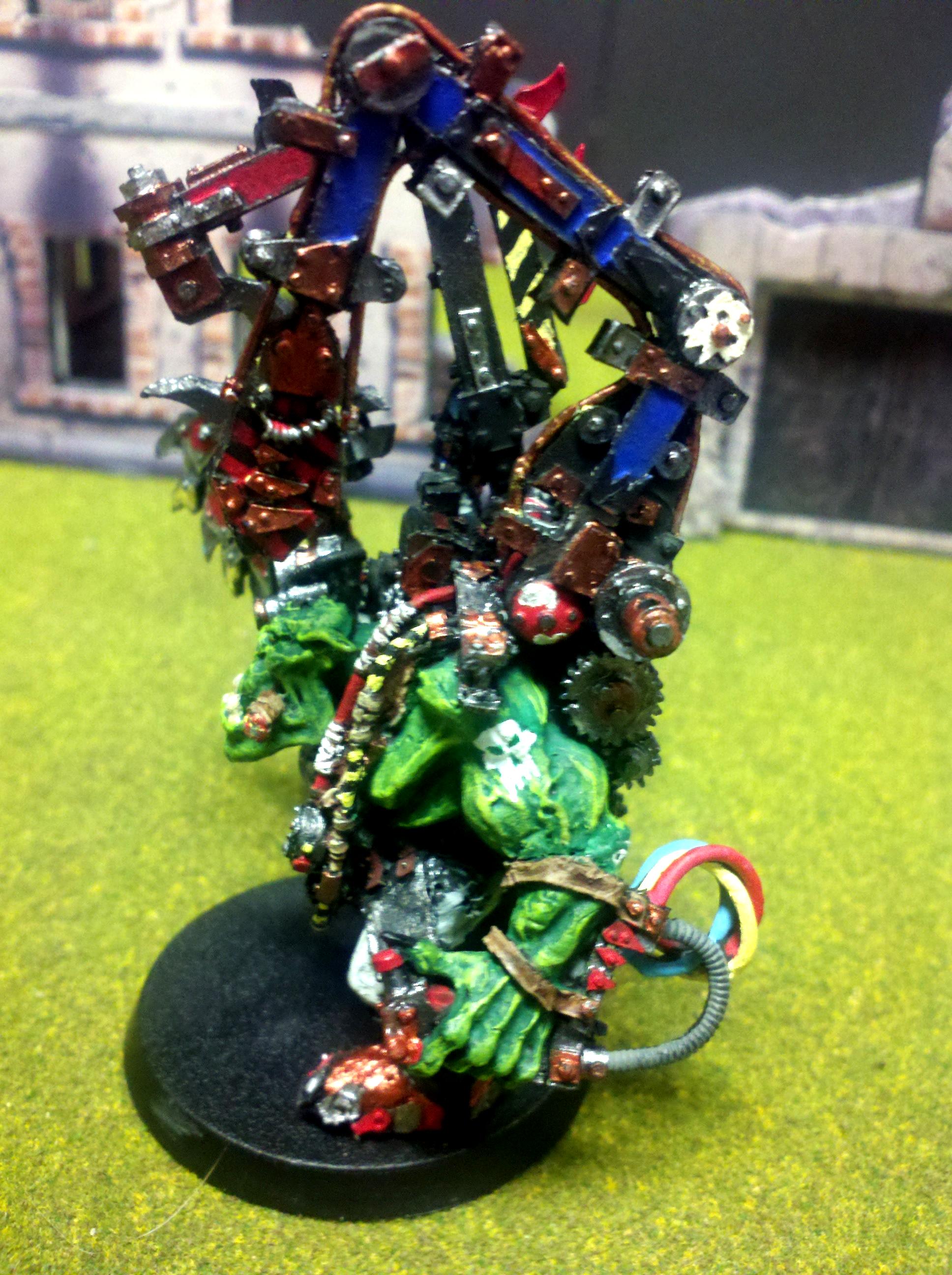 Big Mek Boss, Buzzgob, Orks, Orkwarboss, Warboss