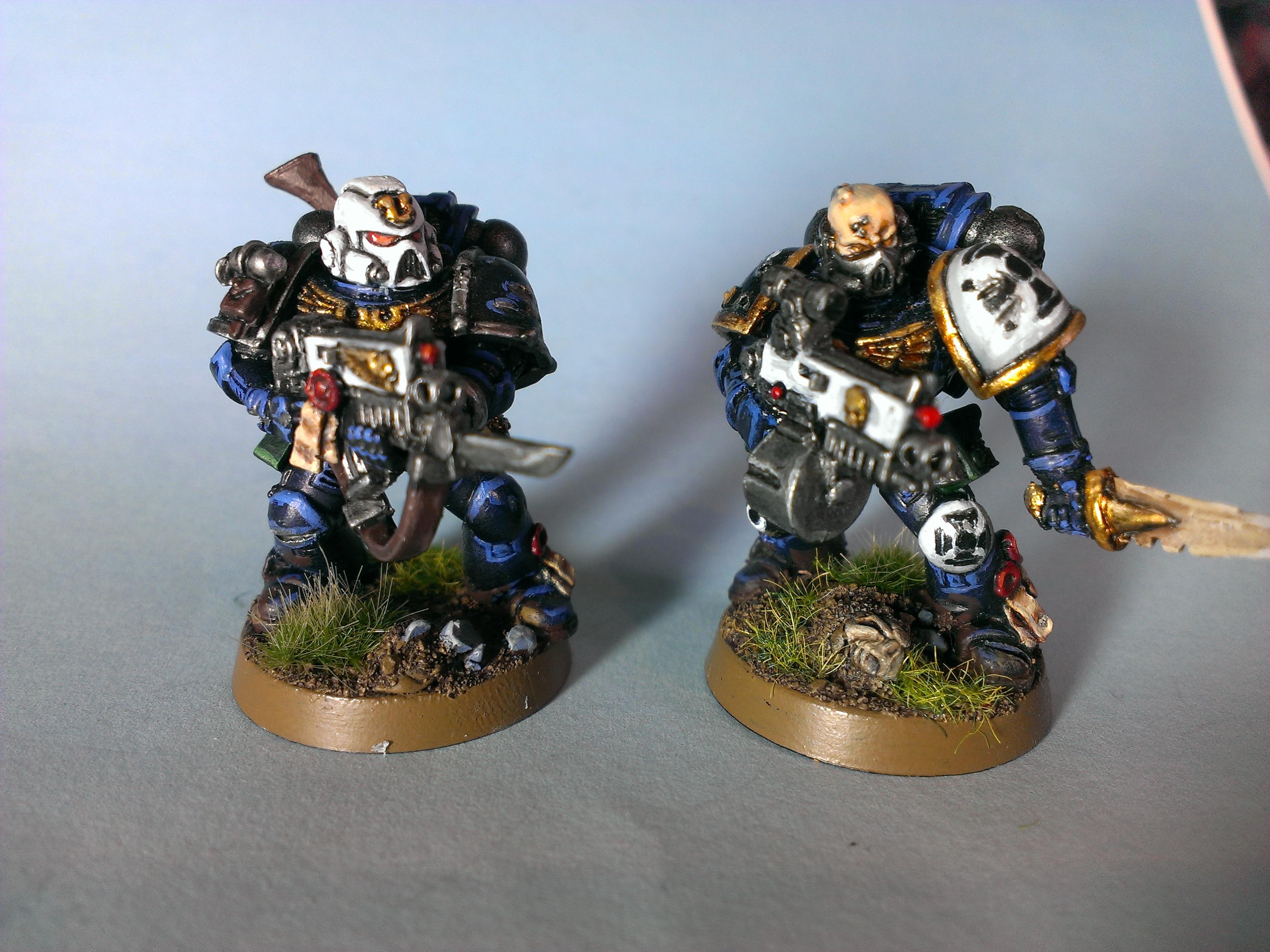 Conversion, Space Marines, Sternguard, Tyrannic War Veterans, Ultramarines