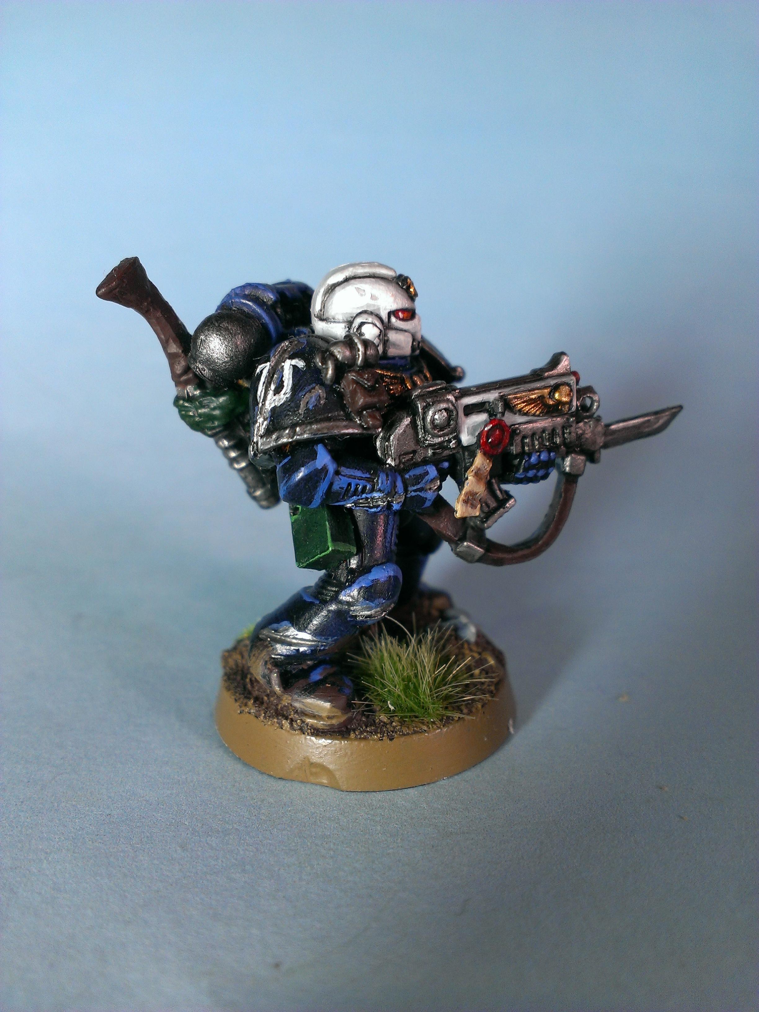 Conversion, Space Marines, Sternguard, Tyrannic War Veterans, Ultramarines