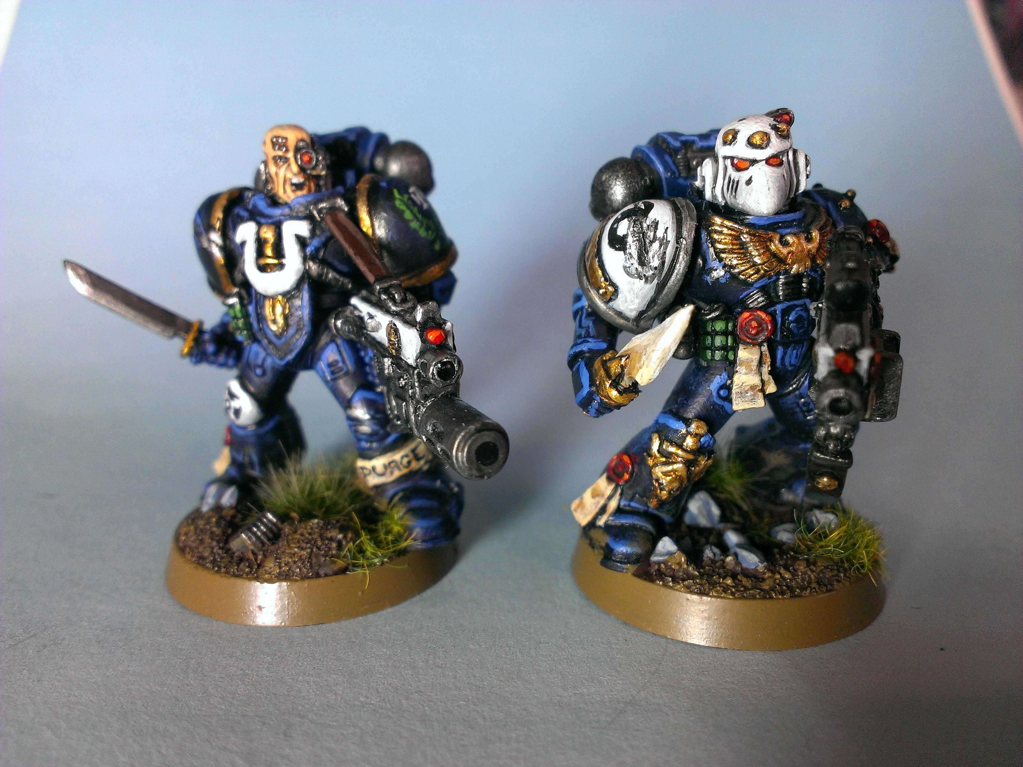 Conversion, Space Marines, Sternguard, Tyrannic War Veterans, Ultramarines
