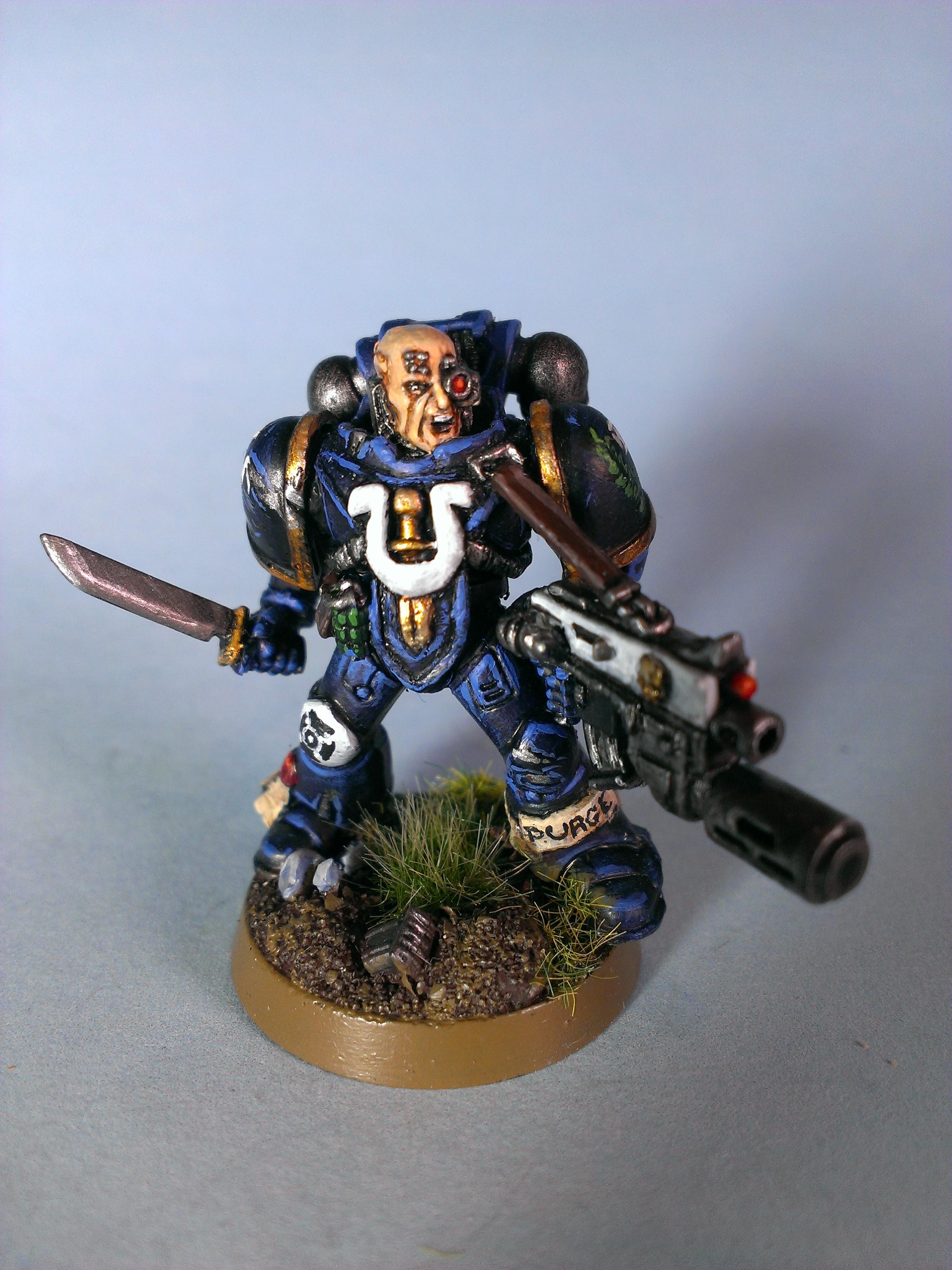 Conversion, Space Marines, Sternguard, Tyrannic War Veterans, Ultramarines