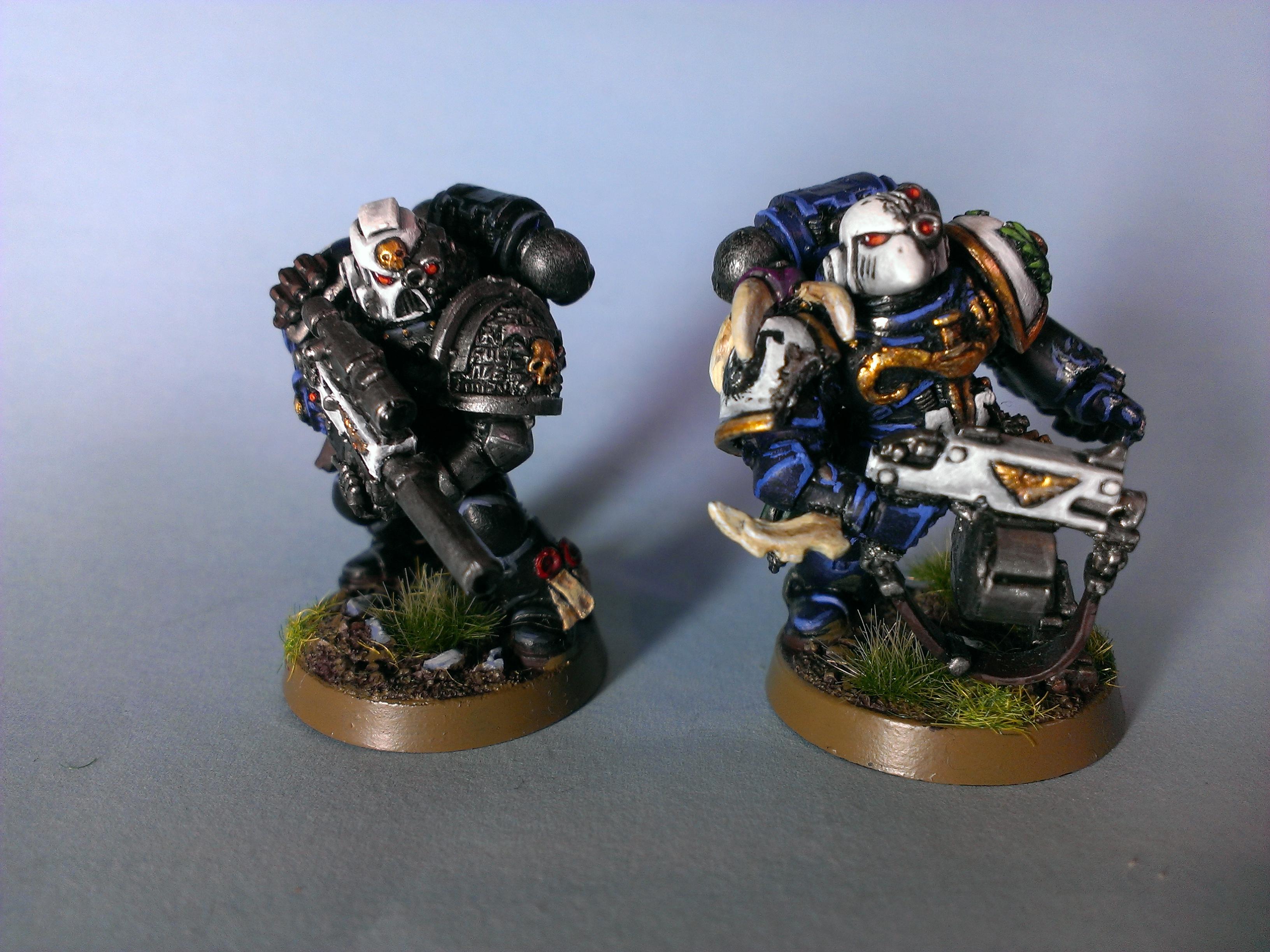 Conversion, Space Marines, Sternguard, Tyrannic War Veterans, Ultramarines