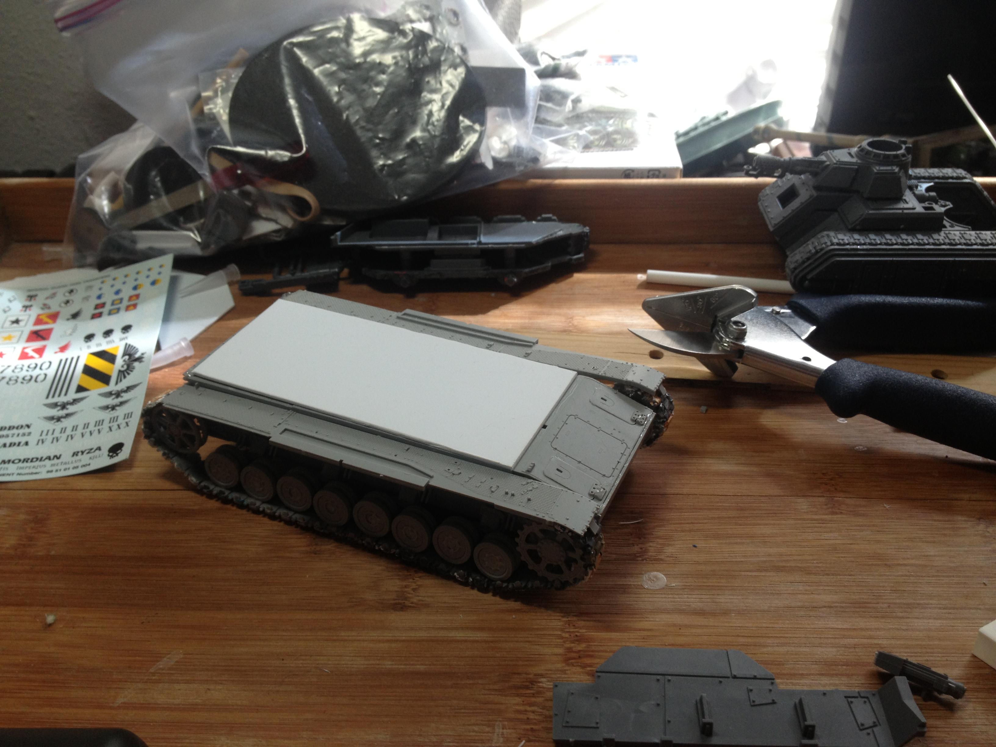 Tank hull. Malcador Annihilator wip
