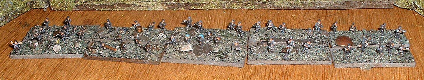 6mm, Epic, Imperium, C Platoon 2nd Company 232nd Hrin infantry