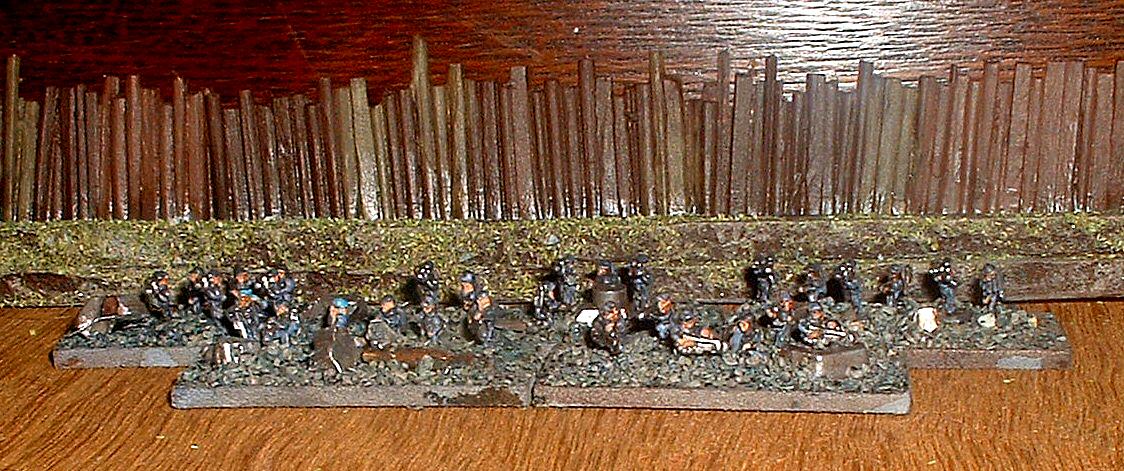 6mm, Epic, Imperium, B Platoon 12th Company 232nd Hrin 