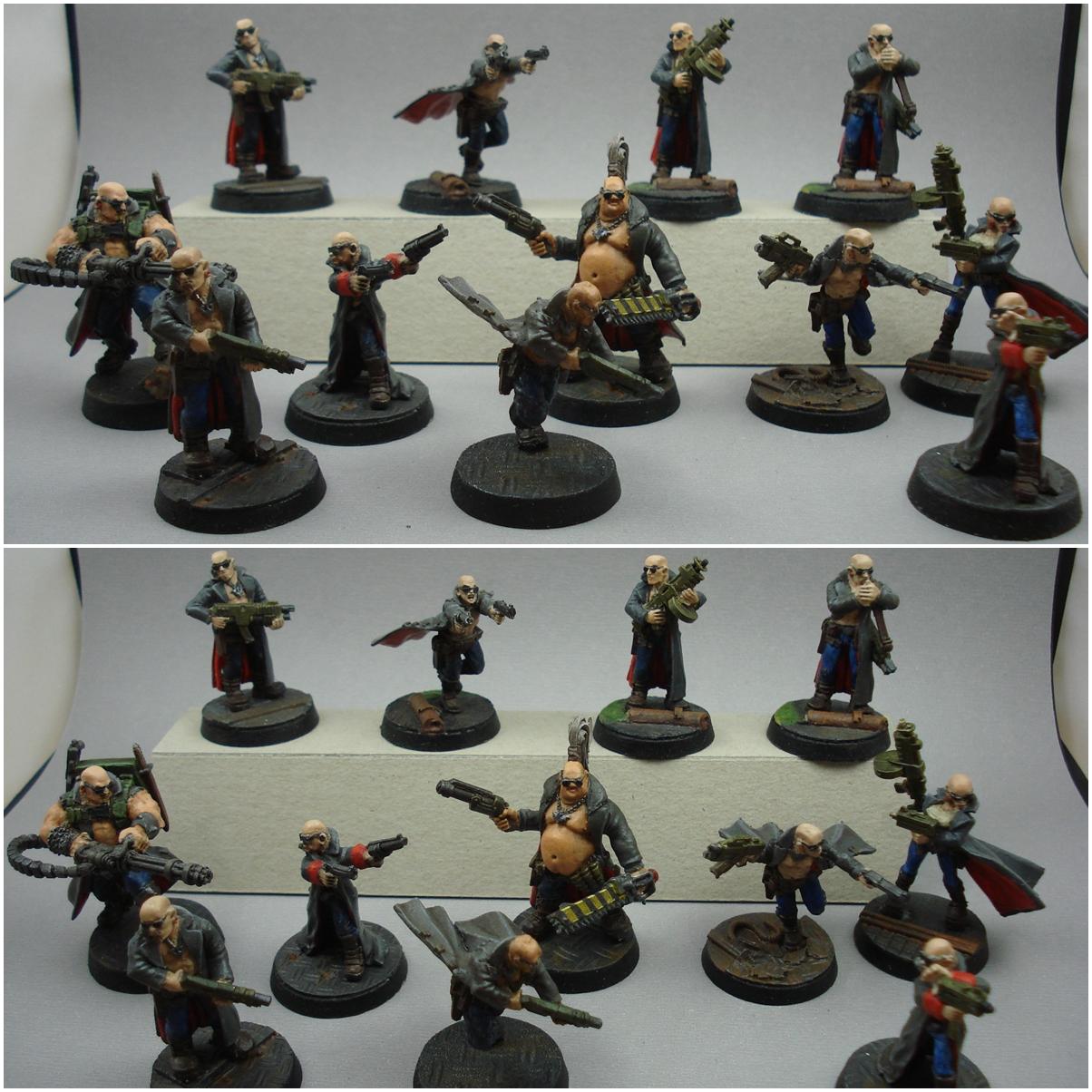 Delaque, Gang, Heresy Miniatures, Necromunda