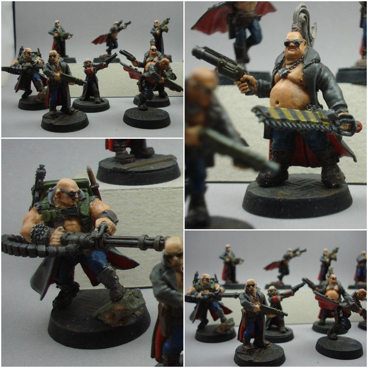 Delaque, Gang, Heresy Miniatures, Necromunda