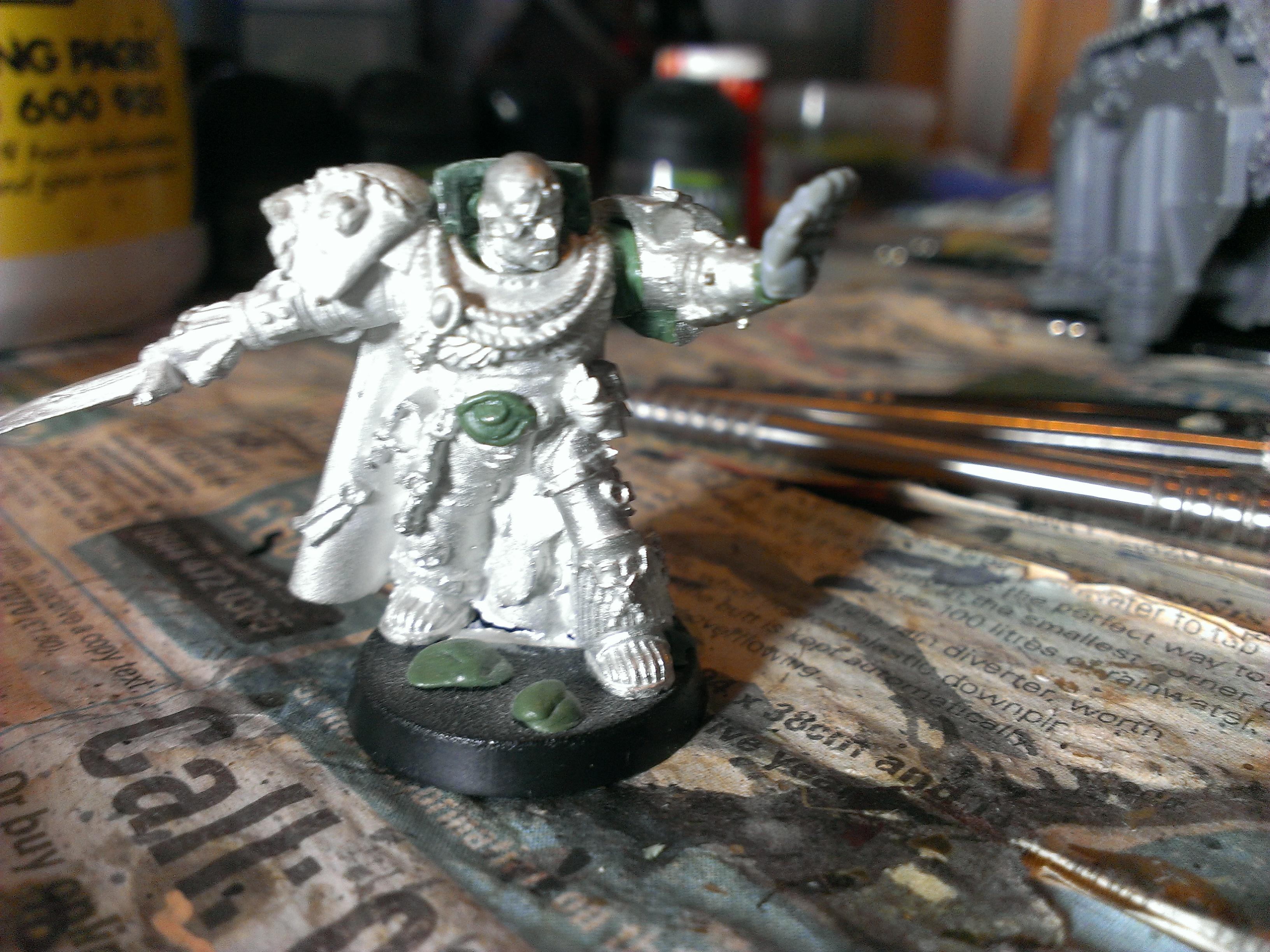 Conversion, Librarian, Space Marines, Ultramarines, Work In Progress