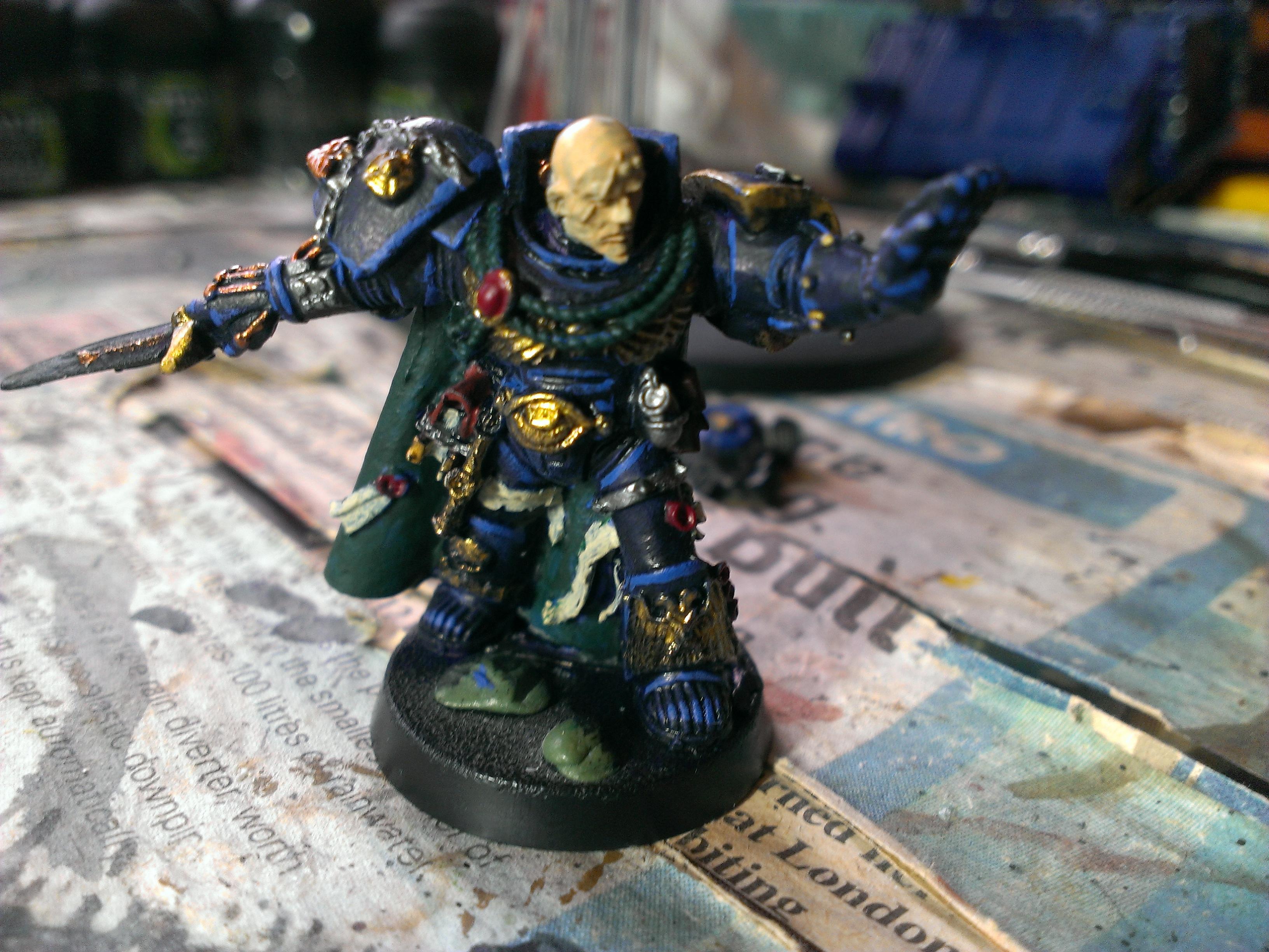 Conversion, Librarian, Space Marines, Ultramarines, Work In Progress