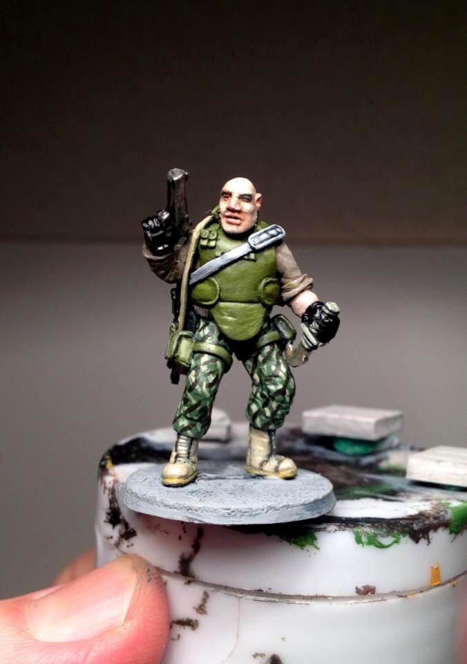 post-apocalyptic miniature