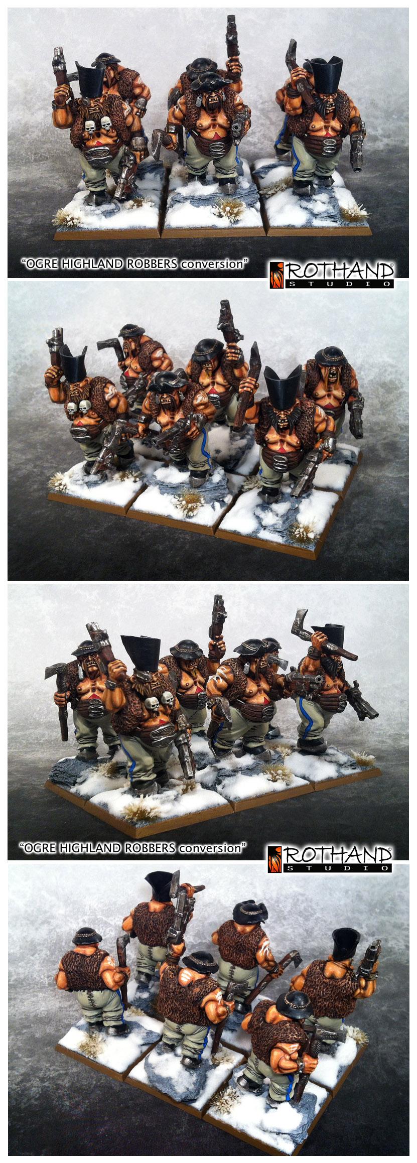 Battle, Commission, Conversion, Maneters, Ogres, Rothand, Studio, Warhammer Fantasy