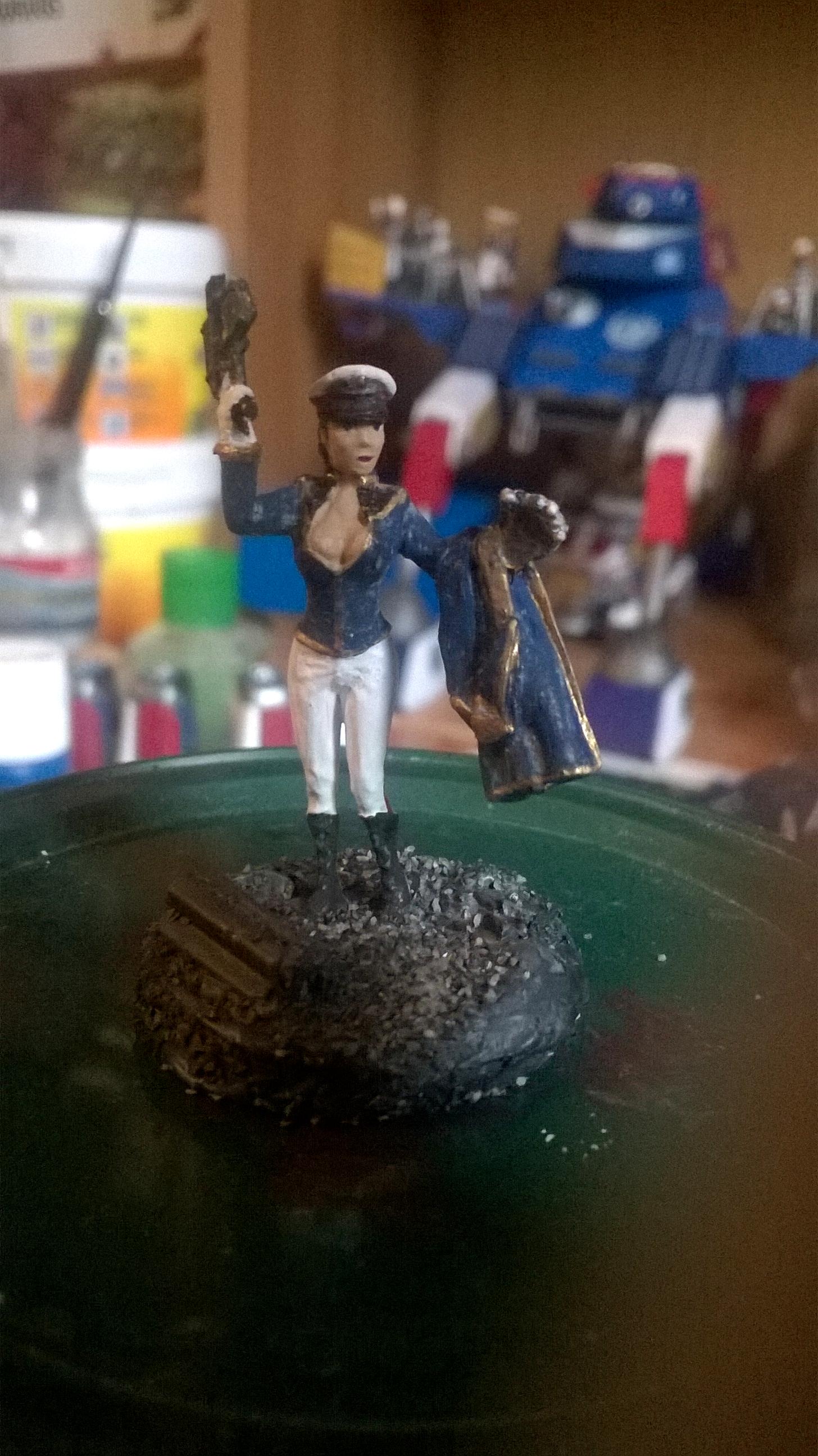 Astra Militarum, Commissar, Female, Imperial Guard, Iron Guard, Mordian