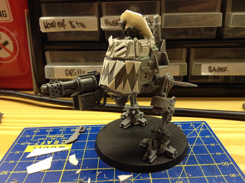 Conversion, Deathskulls, Killa Kan, Orks, Work In Progress