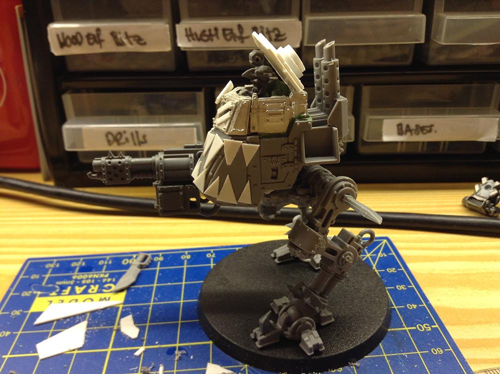 Conversion, Deathskulls, Killa Kan, Orks, Work In Progress
