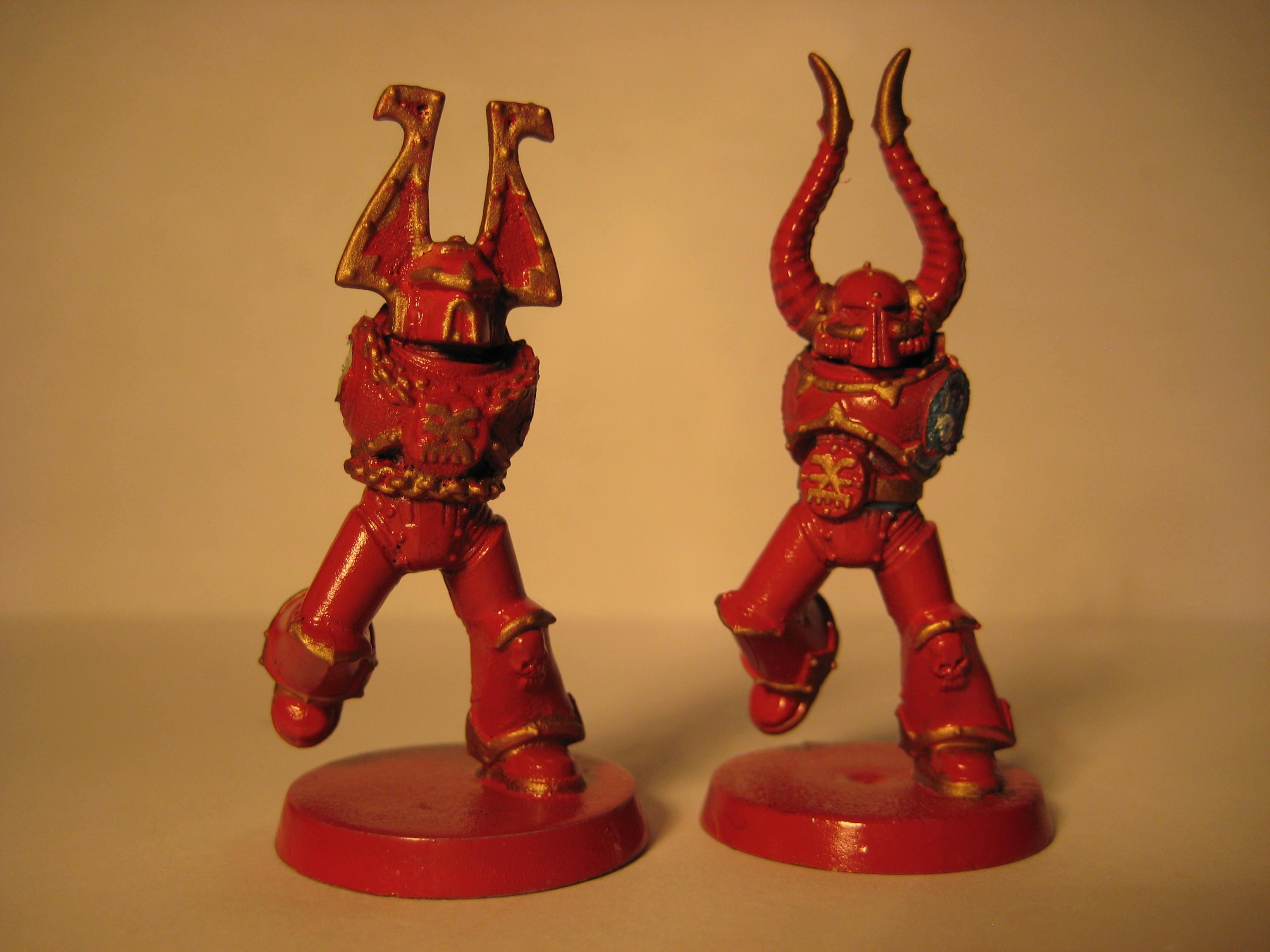 Chaos Space Marines, Base coated and coppered