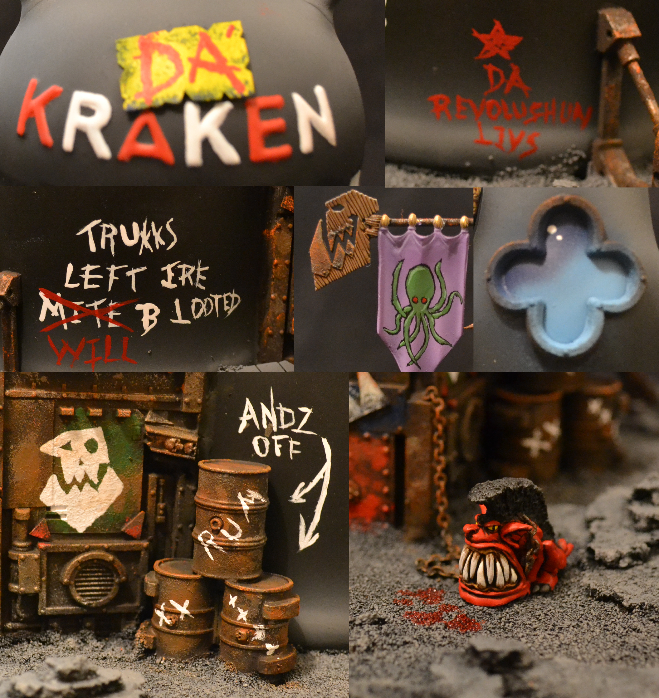 Da Kraken, Freebooterz, Orks, Terrain, Warhammer 40,000