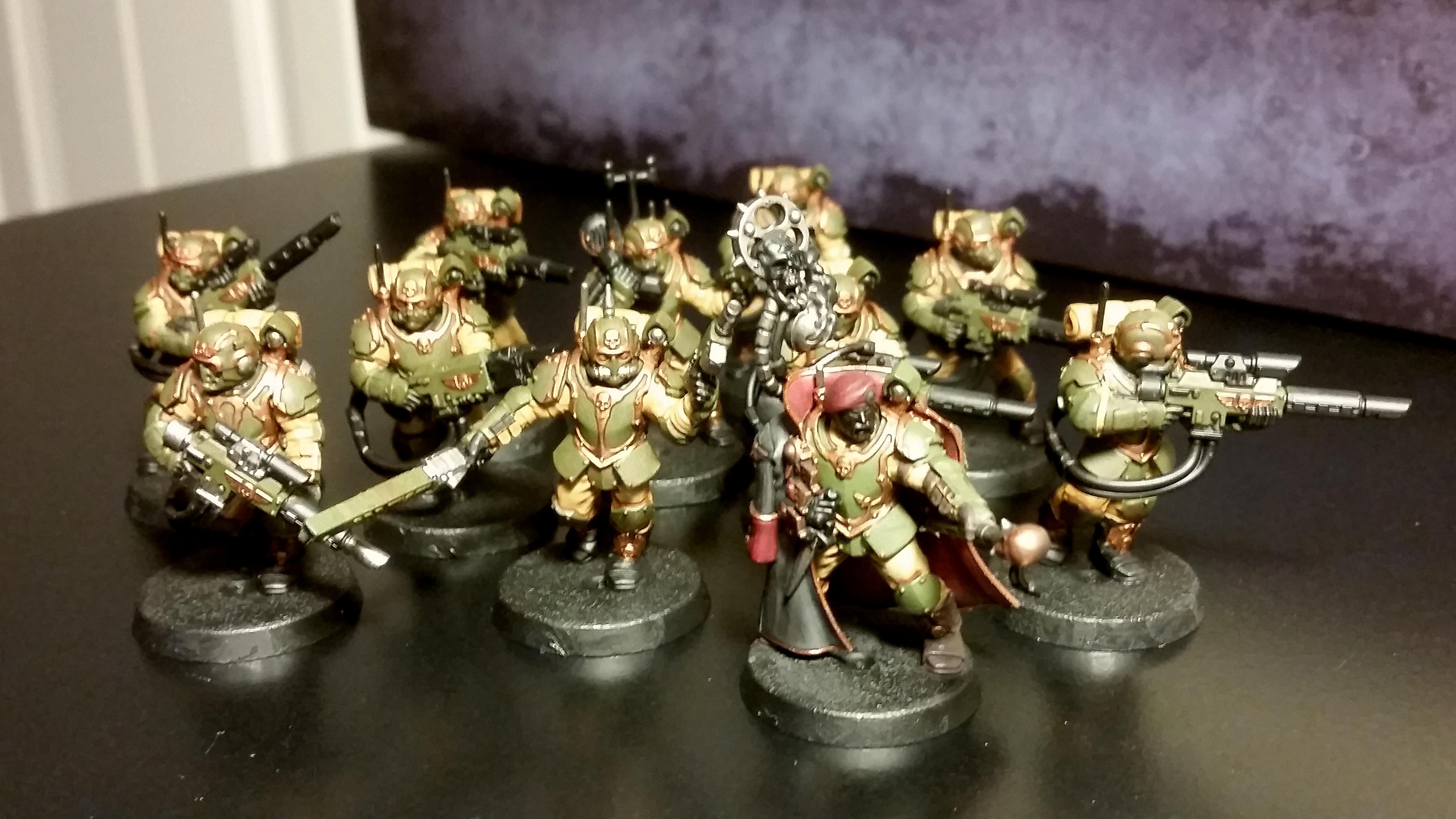 Astra Militarum, Imperial Guard, Kasrkin, Militarum Tempestus, Scions