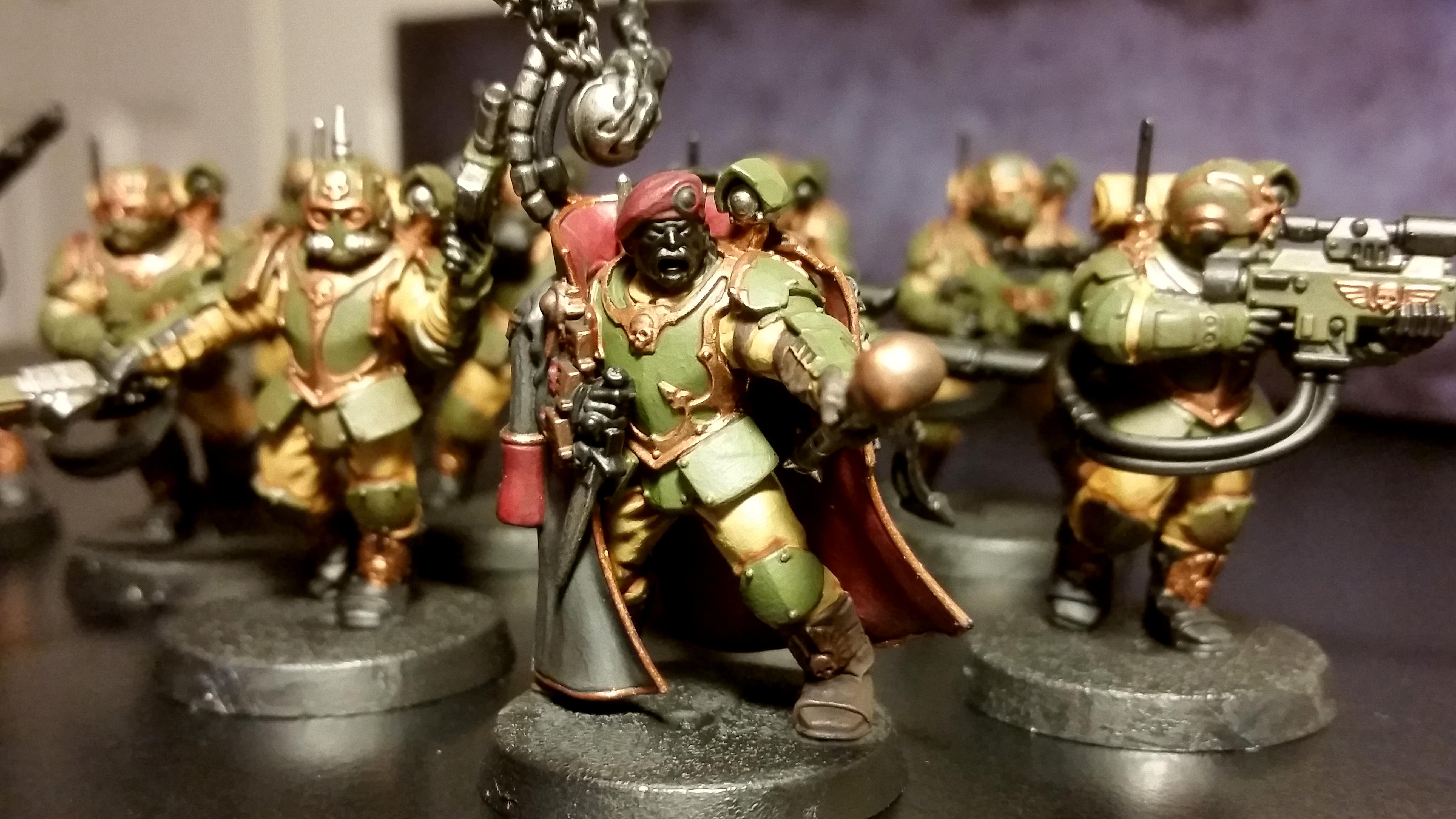 Astra Militarum, Imperial Guard, Kasrkin, Militarum Tempestus, Scions