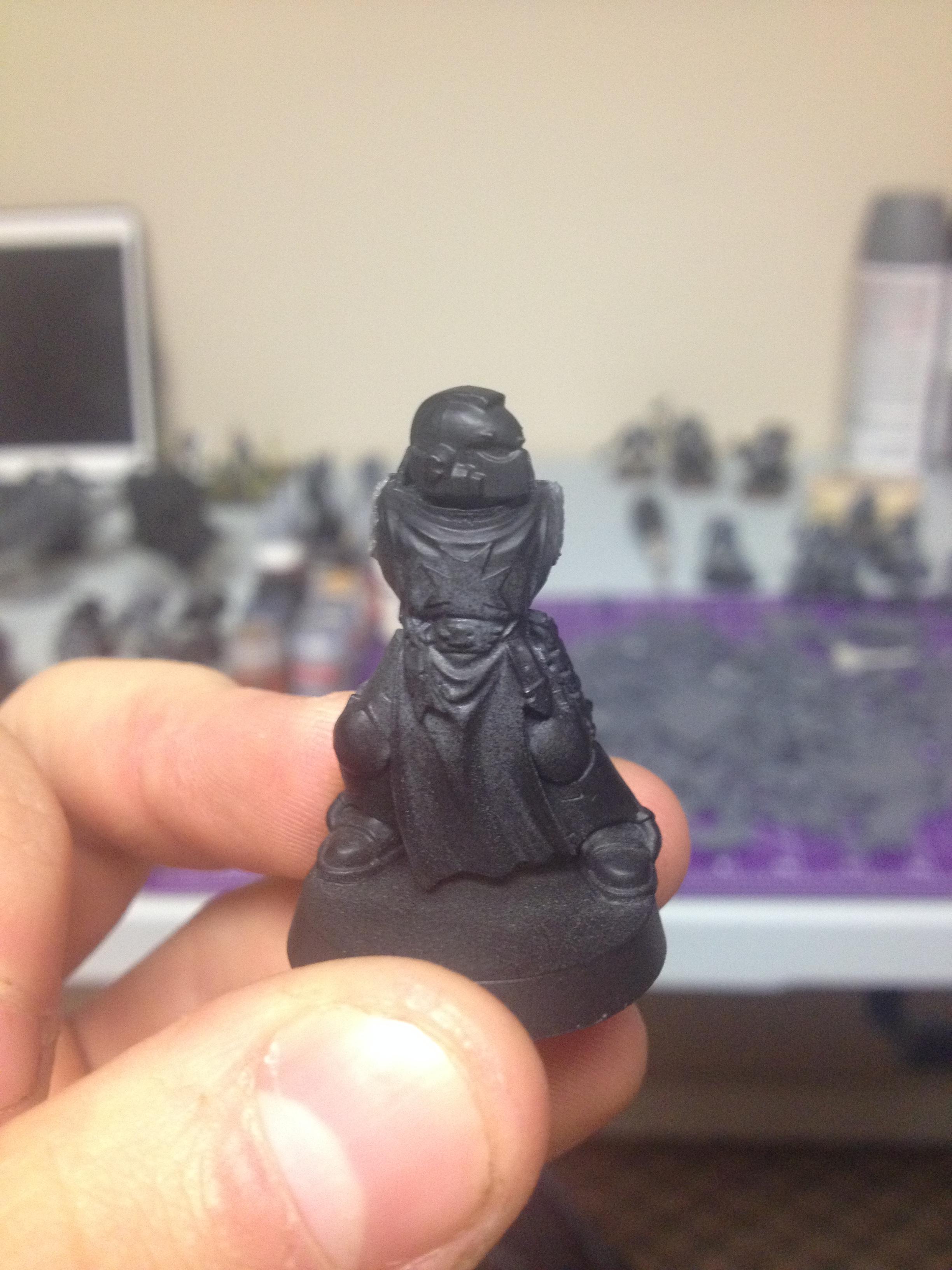 I haven't quite decided what I'm doing with this guy yet. But there is lots of room for creativity
