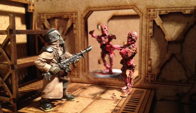 Zombie, And the worlds most pathetic action shot with all three of my recent achievments