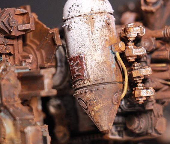 Orks, Rust, Weathered, White
