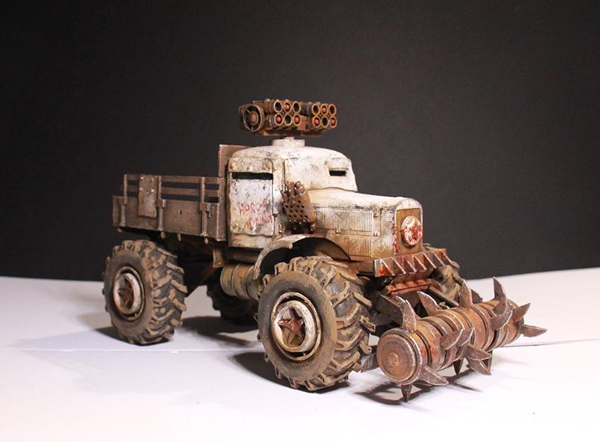 Battlewagon, Orks, Soviet, Truck