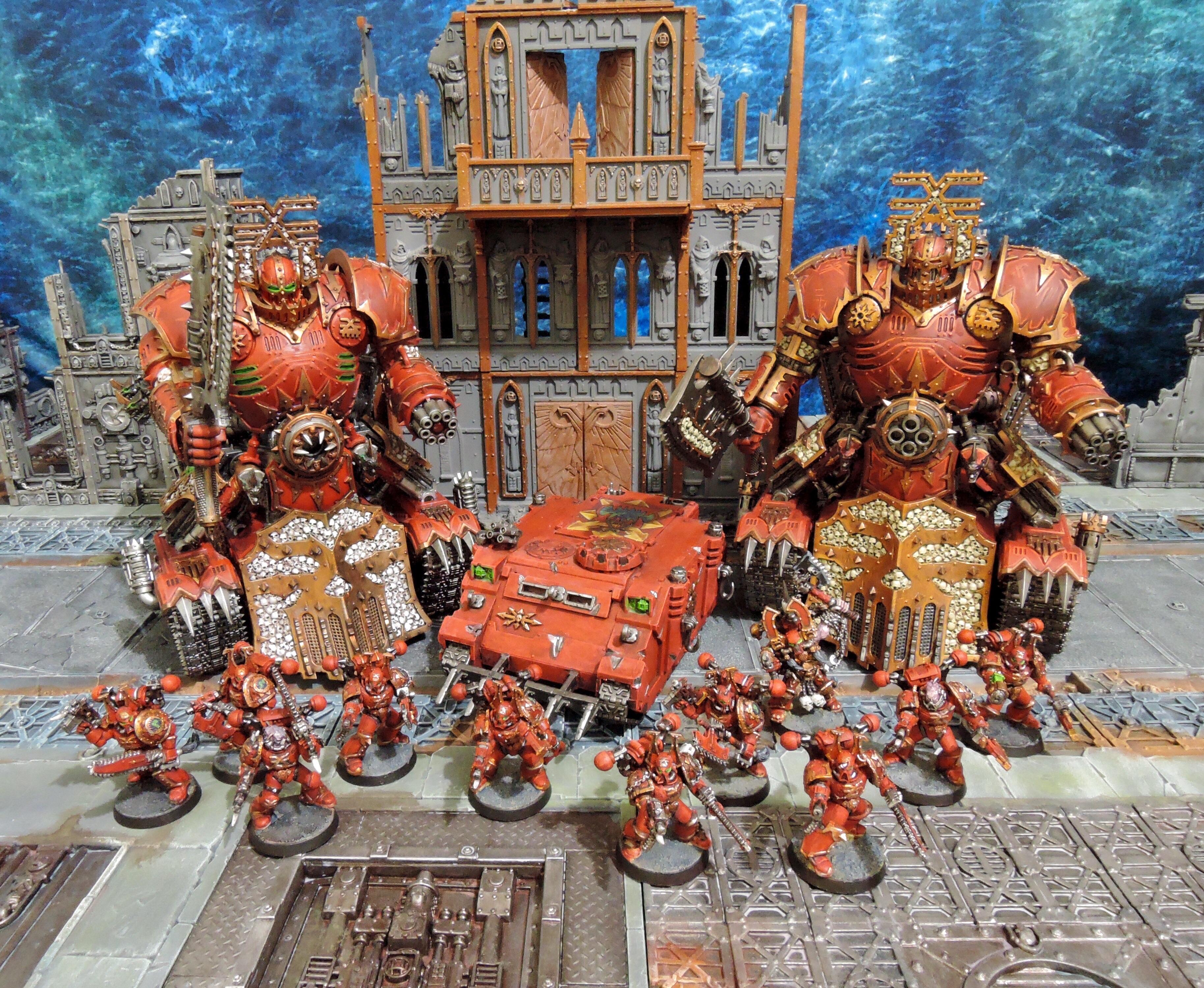 Chaos Space Marines, Khorne, Lord Of Skulls, Warhammer 40,000