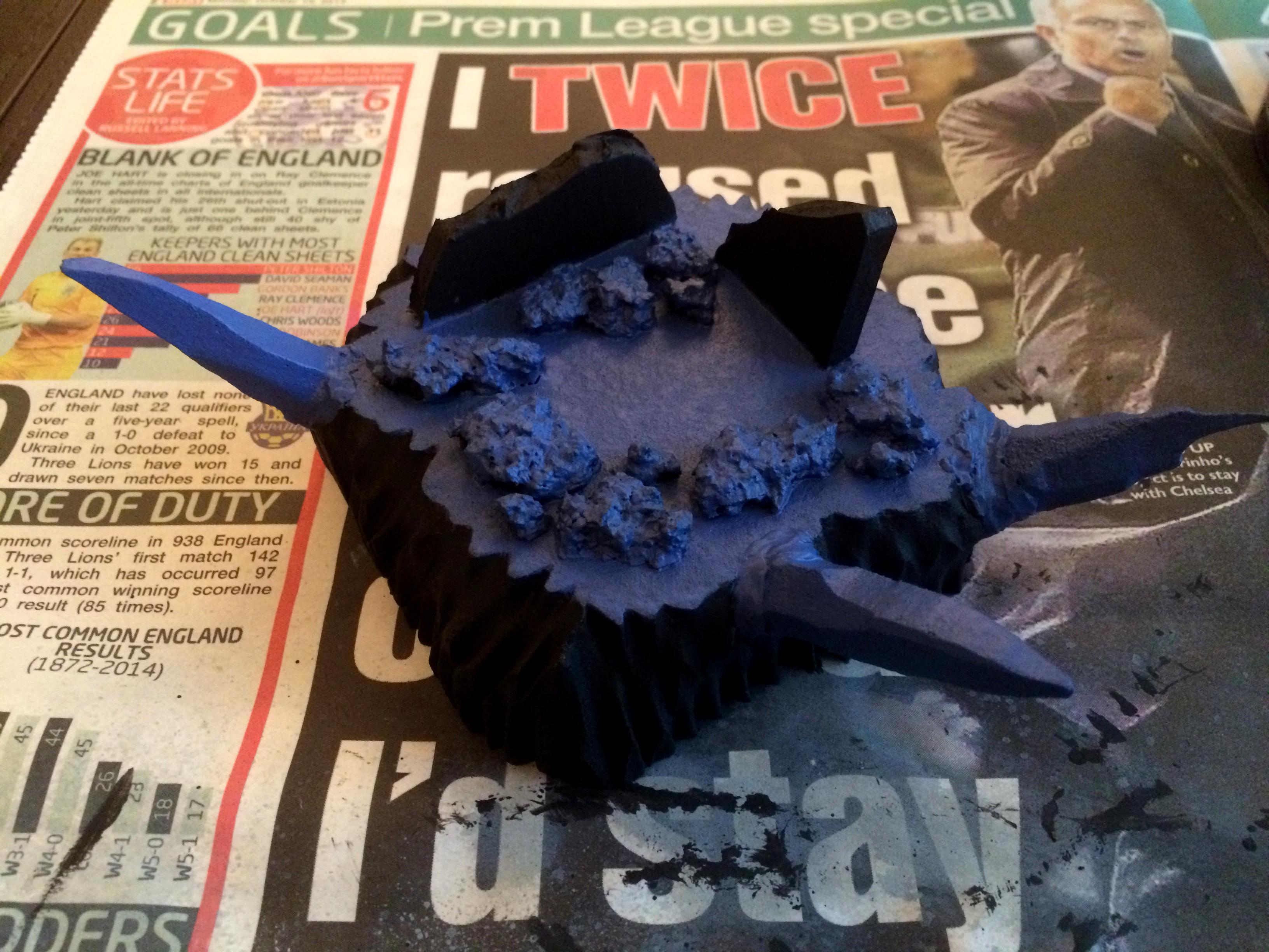 Diorama Built Up Base Coated