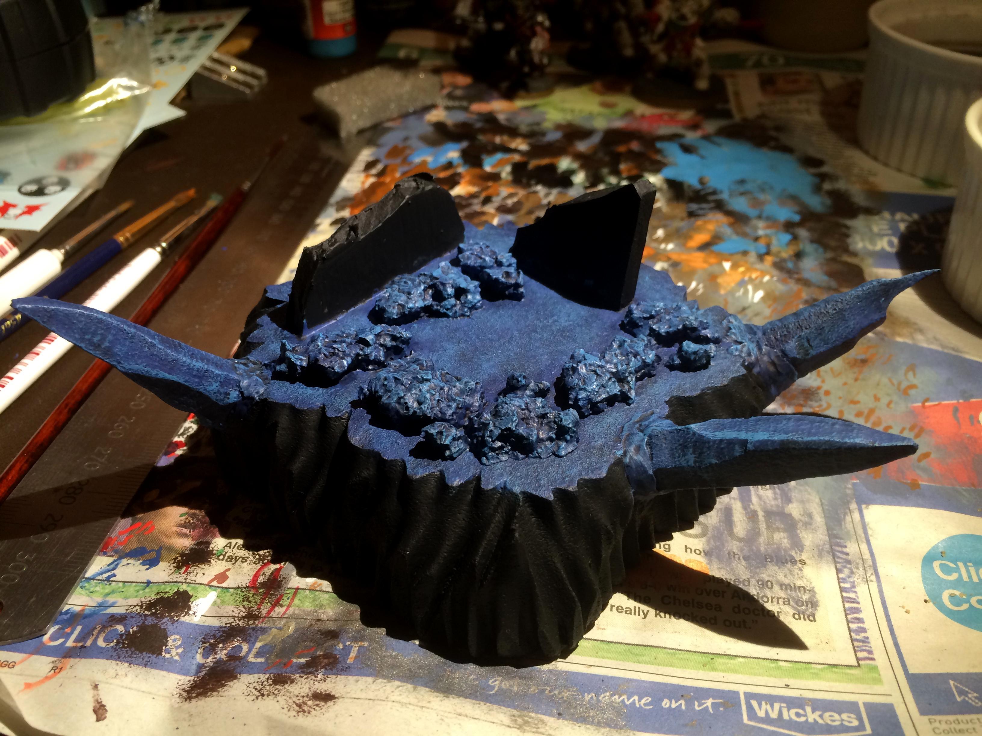 Diorama Built Up Ice Effects Started With Gloss Over Ice