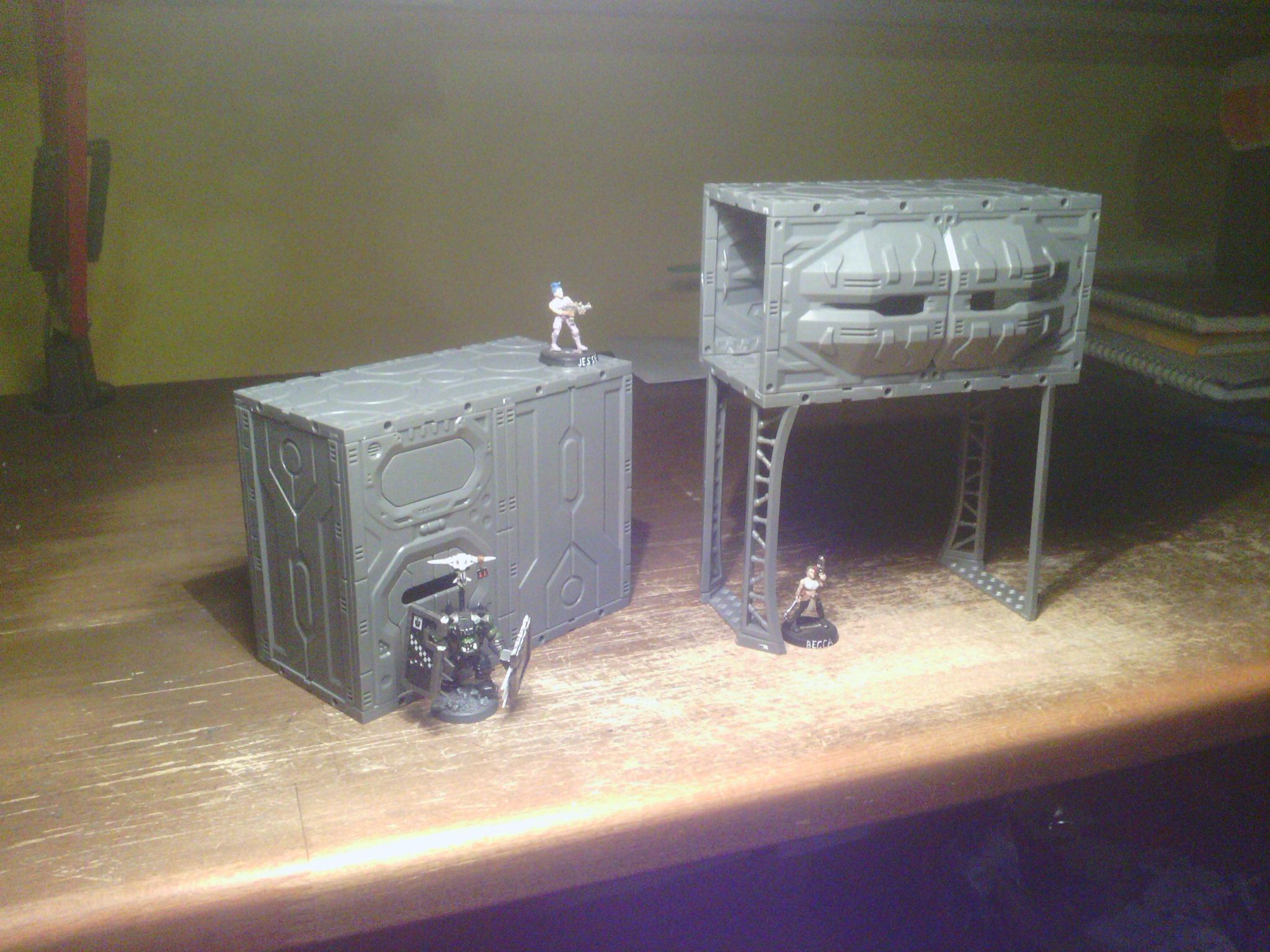 Maki, Makitainer, Science-fiction, Terrain