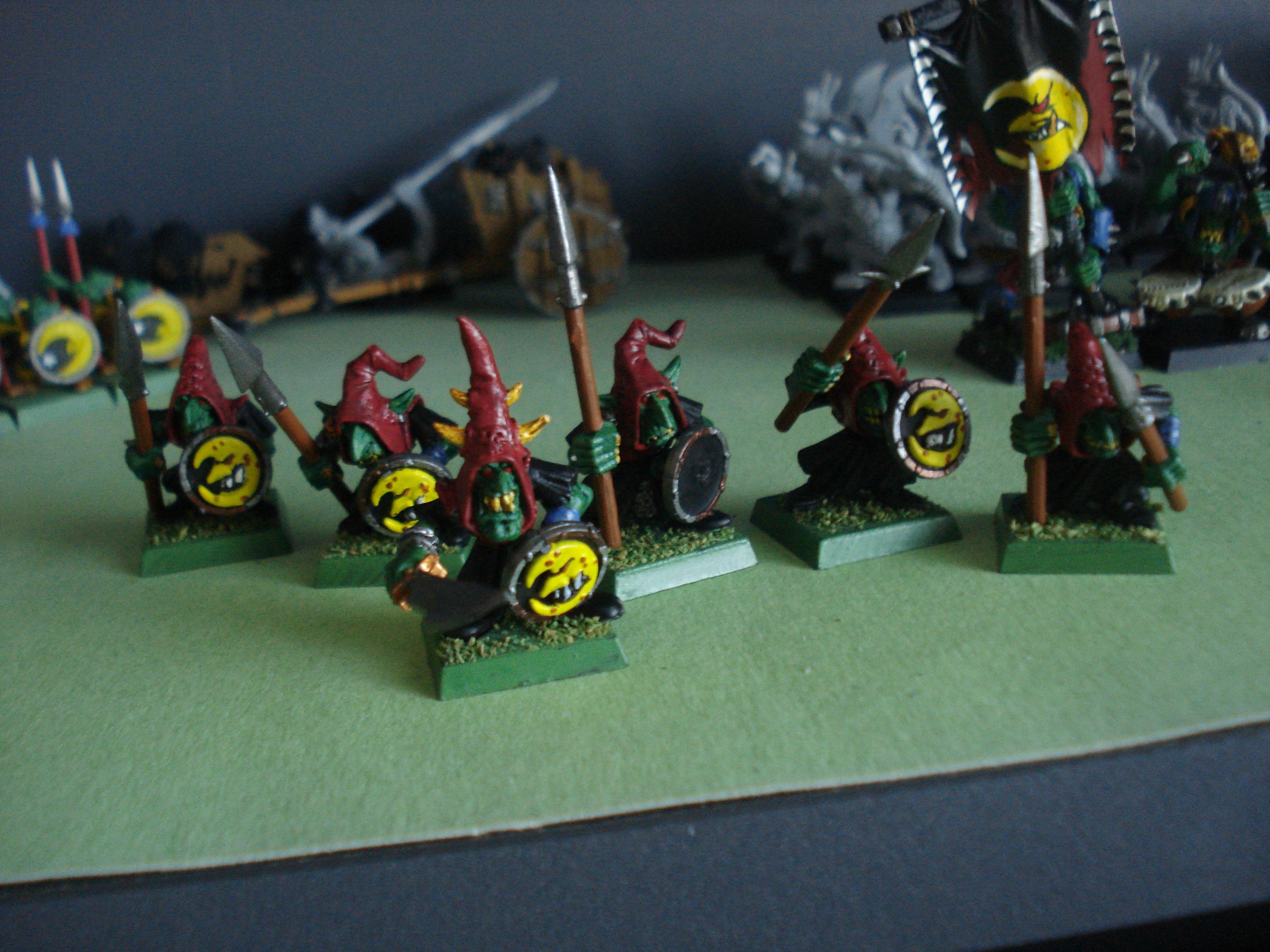 Games Workshop, Goblin Spearmen, Goblins, Night Goblins, Orcs And Goblins, Warhammer Fantasy