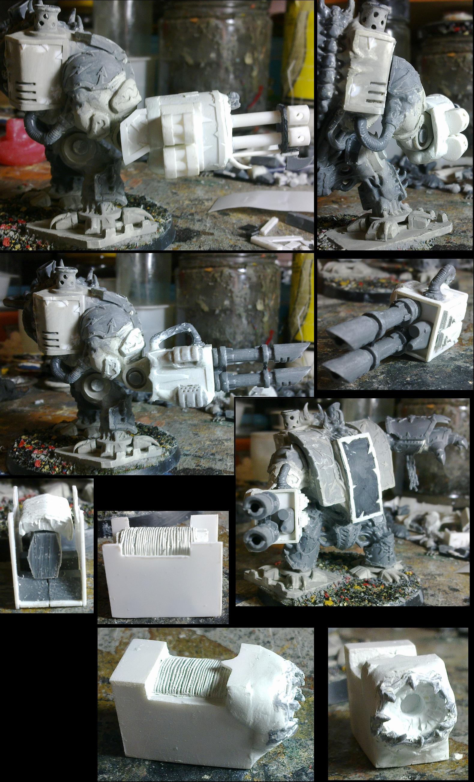 Chaos Dreadnought wip 25