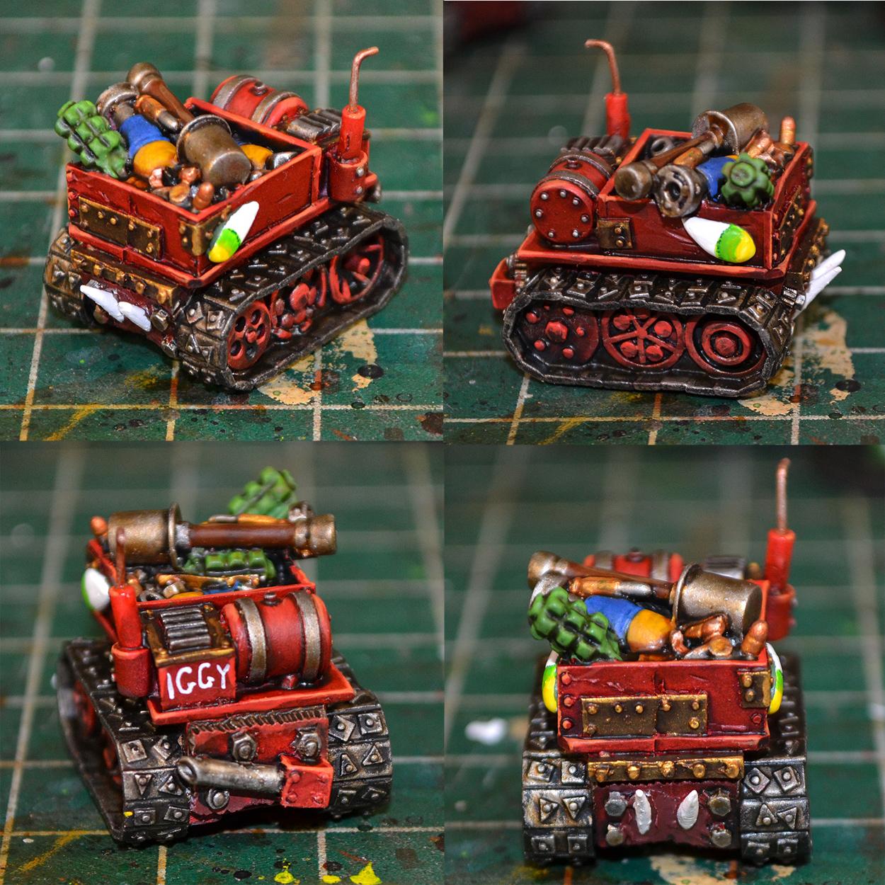 Kromlech &quot;squig Bomb&quot;, Mechanical Bomb Squig, Orks, Warhammer 40,000